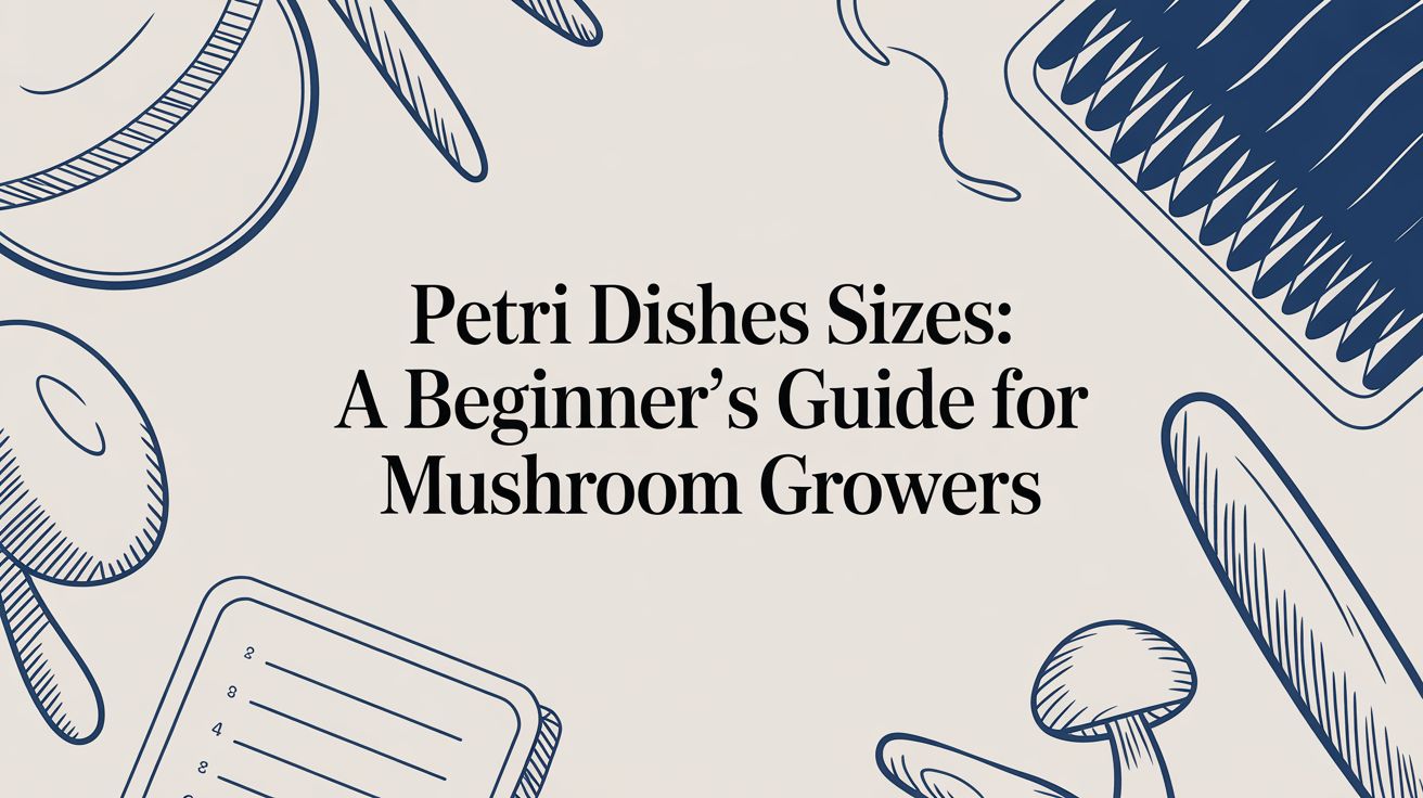 Petri Dishes Sizes: A Beginner's Guide for Mushroom Growers