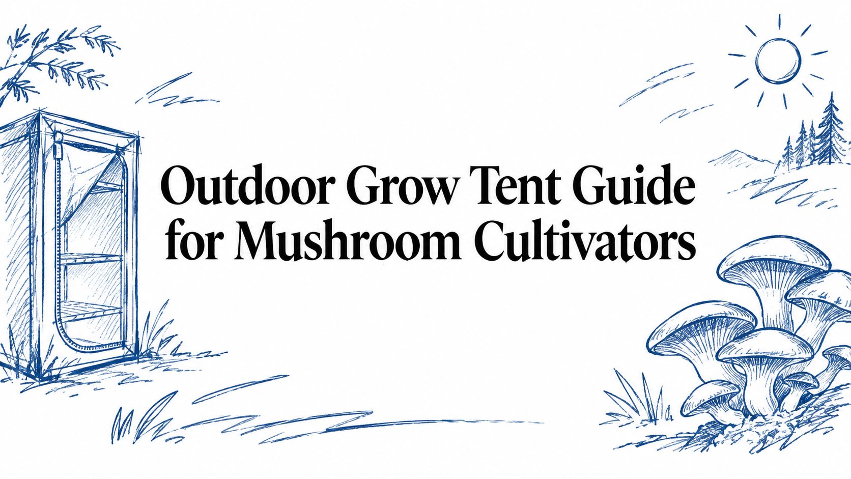 Outdoor Grow Tent Guide for Mushroom Cultivators