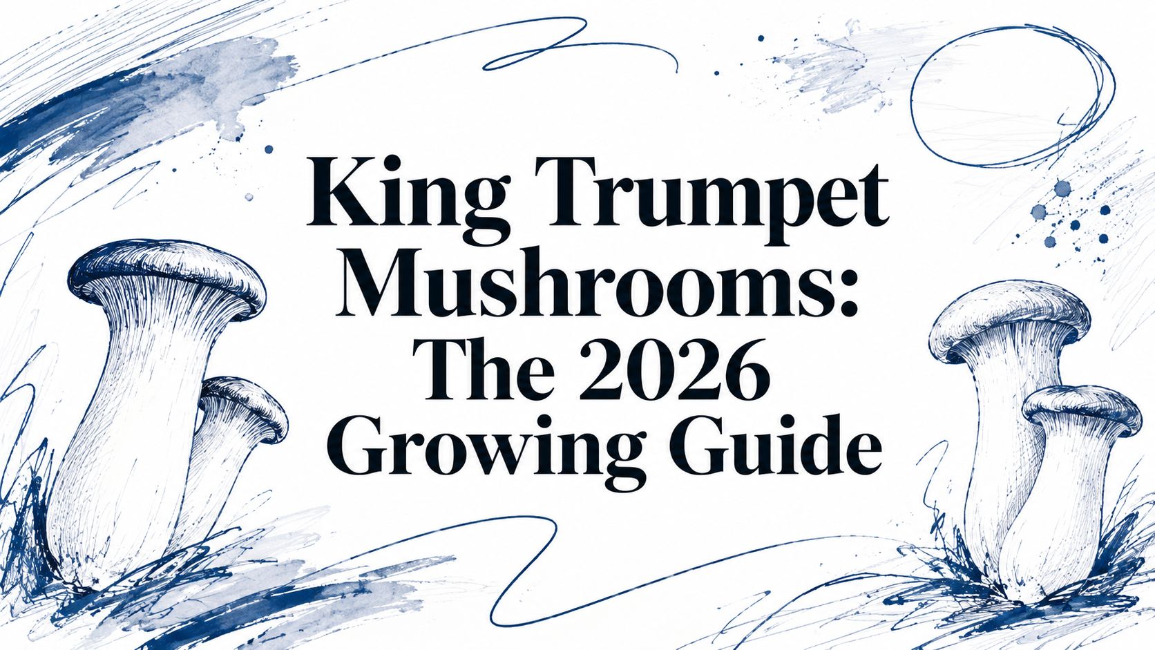 King Trumpet Mushrooms: The 2026 Growing Guide