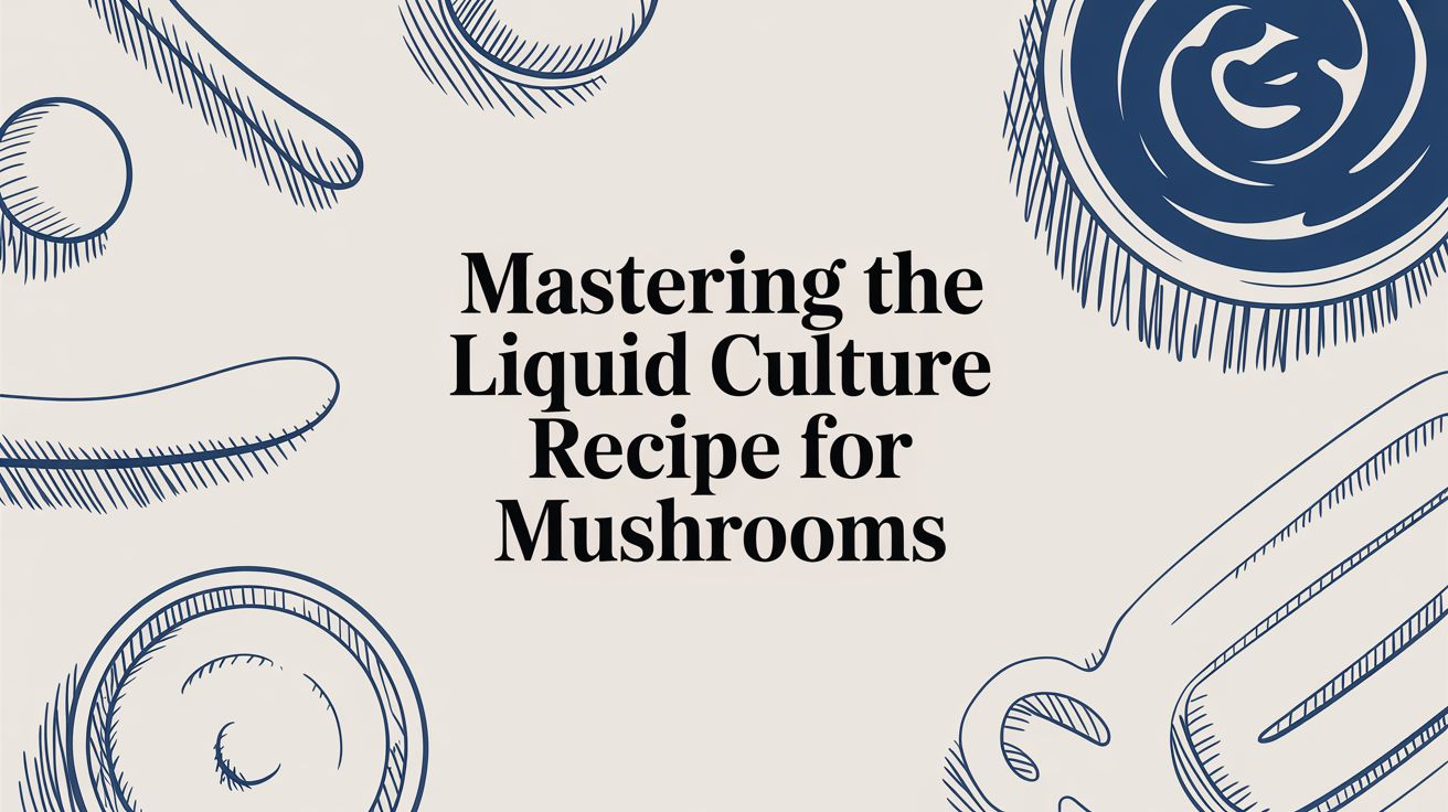 Mastering the Liquid Culture Recipe for Mushrooms