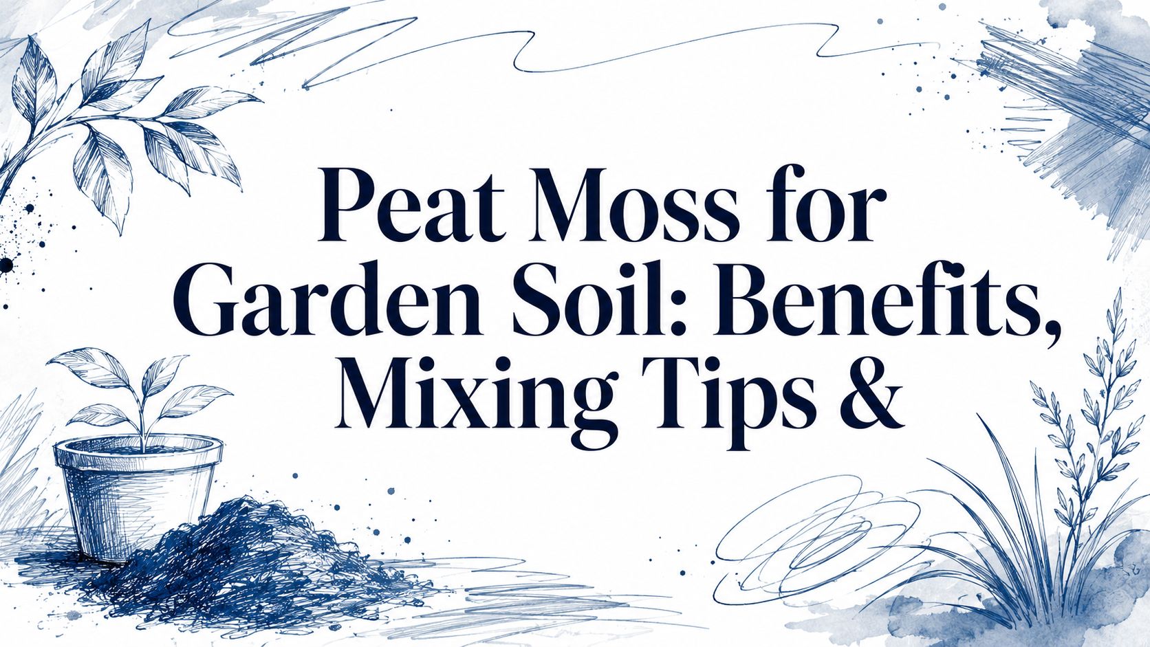 Peat Moss for Garden Soil: Benefits, Mixing Tips &