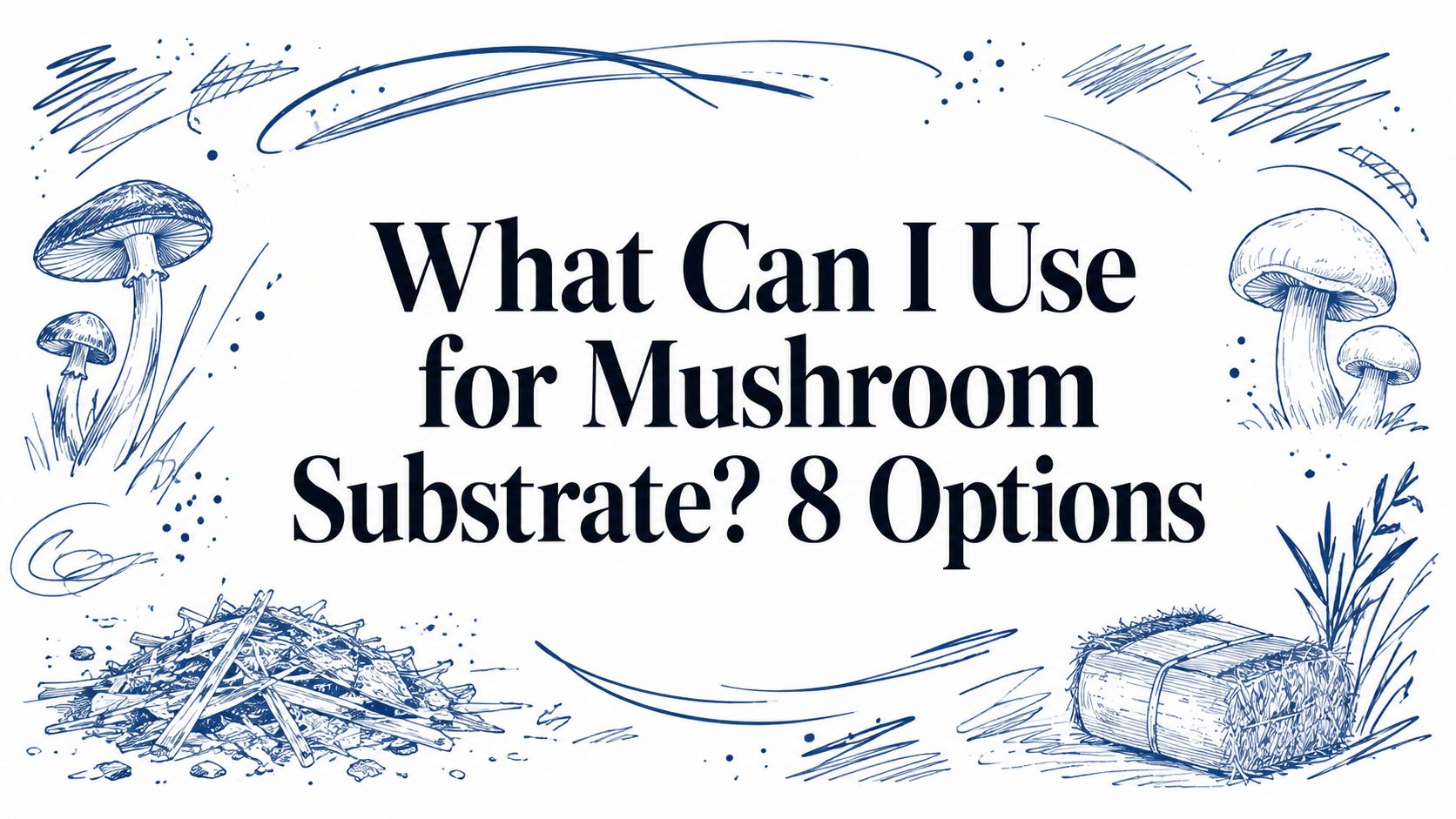 What Can I Use for Mushroom Substrate? 8 Options