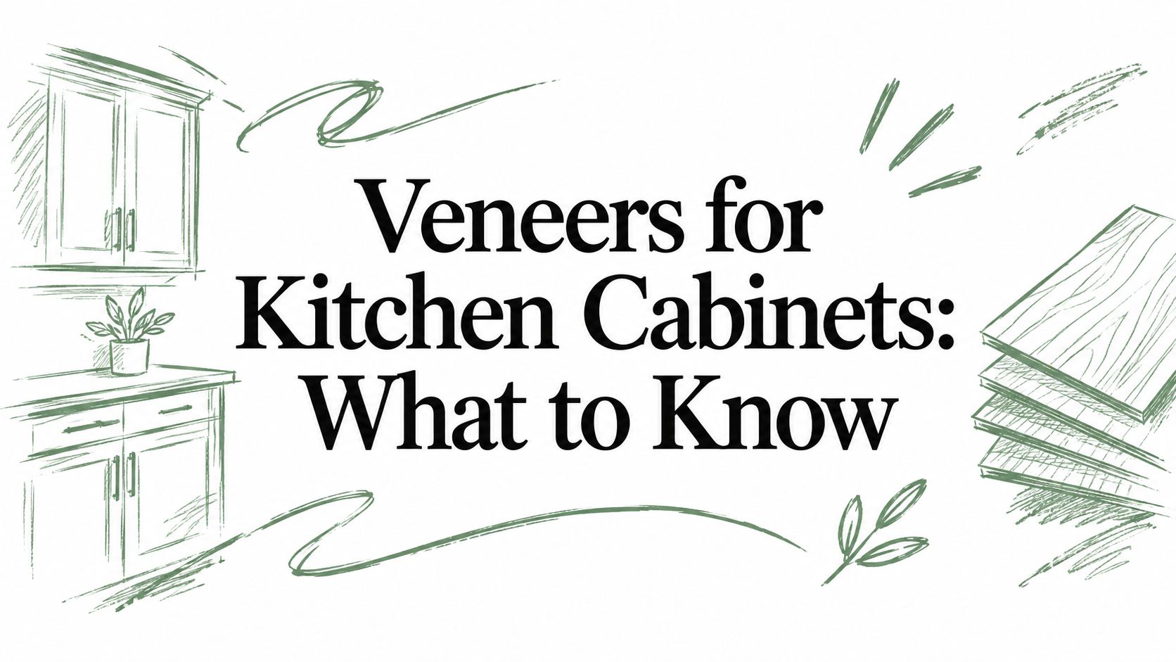 Veneers for Kitchen Cabinets: What to Know