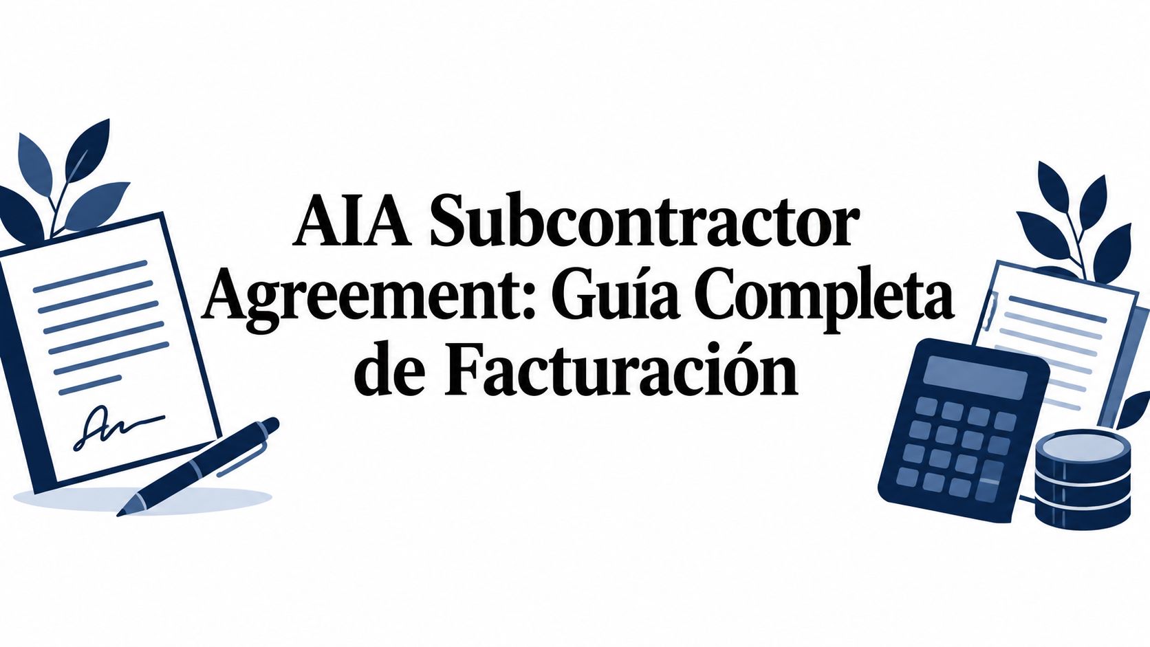 AIA Subcontractor Agreement: Guía Completa de Facturación