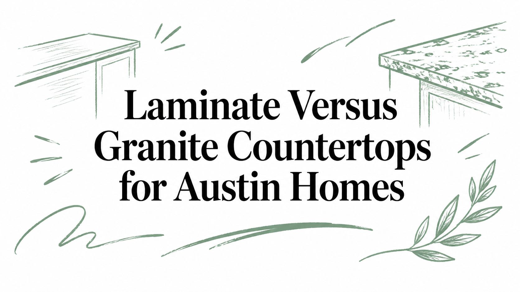 Laminate Versus Granite Countertops for Austin Homes