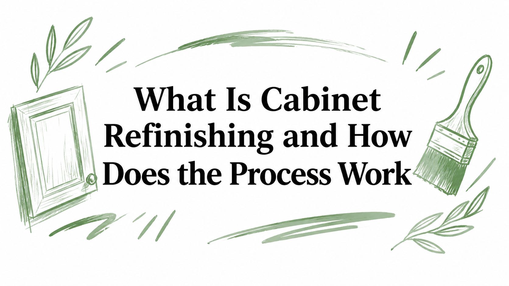 What Is Cabinet Refinishing and How Does the Process Work