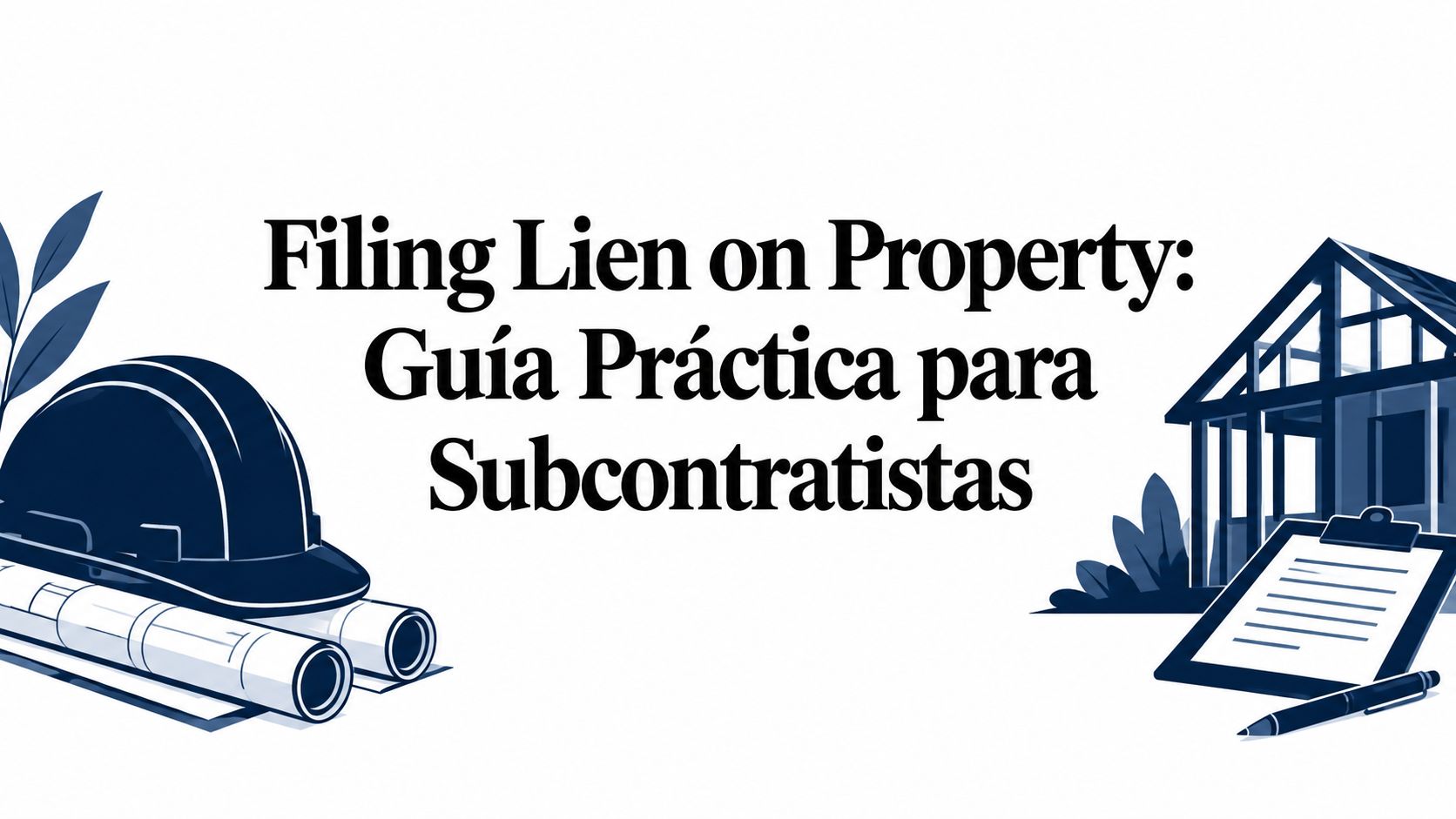 Filing Lien on Property: Guía Práctica para Subcontratistas