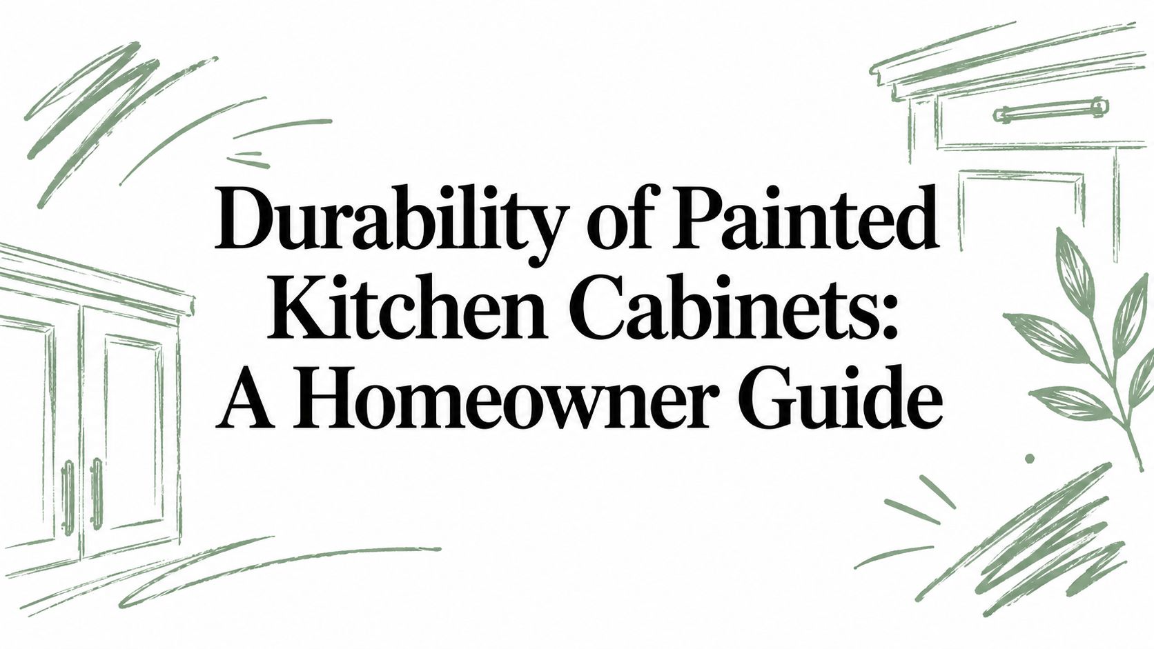 Durability of Painted Kitchen Cabinets: A Homeowner Guide