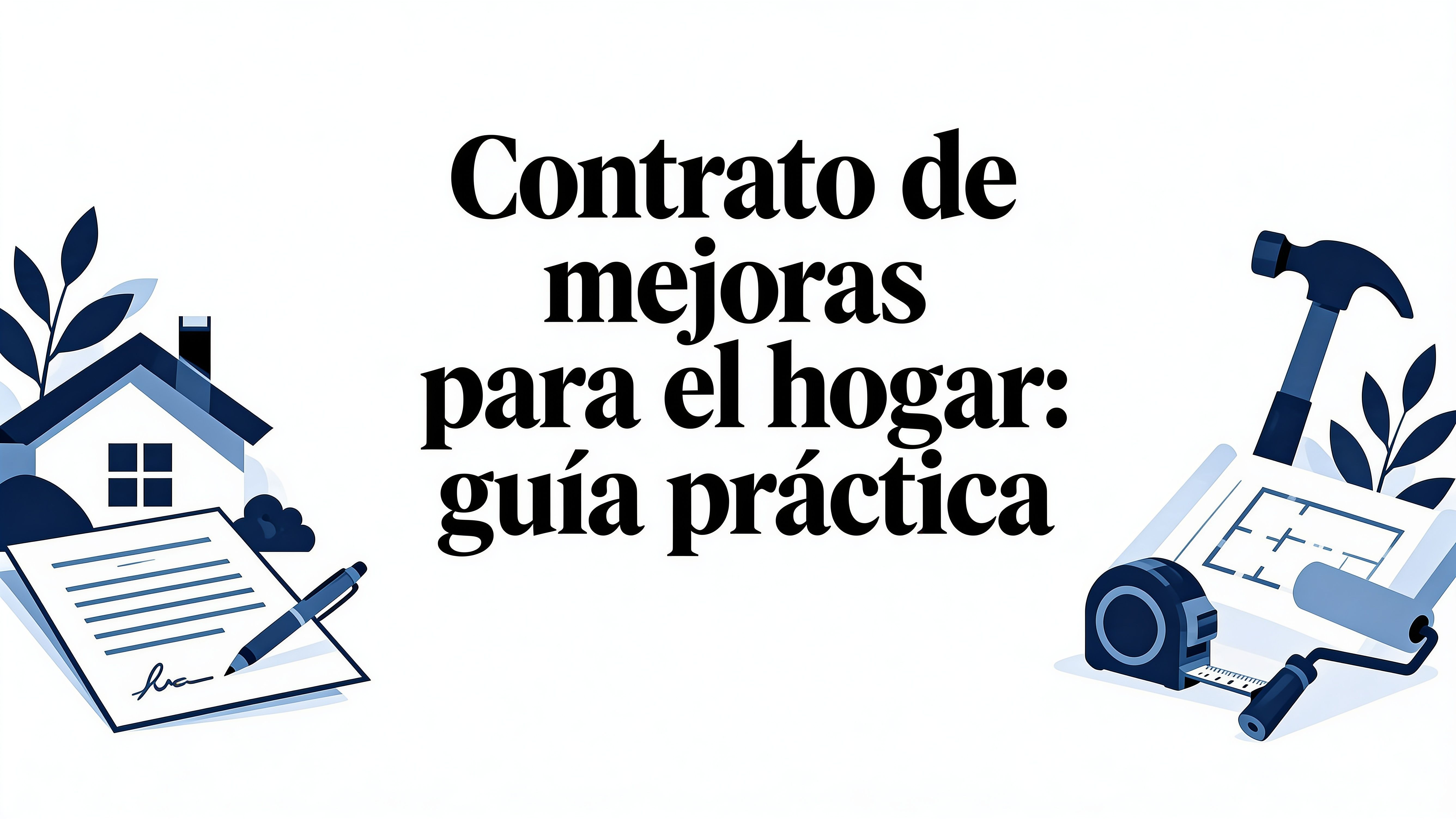 Home improvement contract agreement: guía práctica