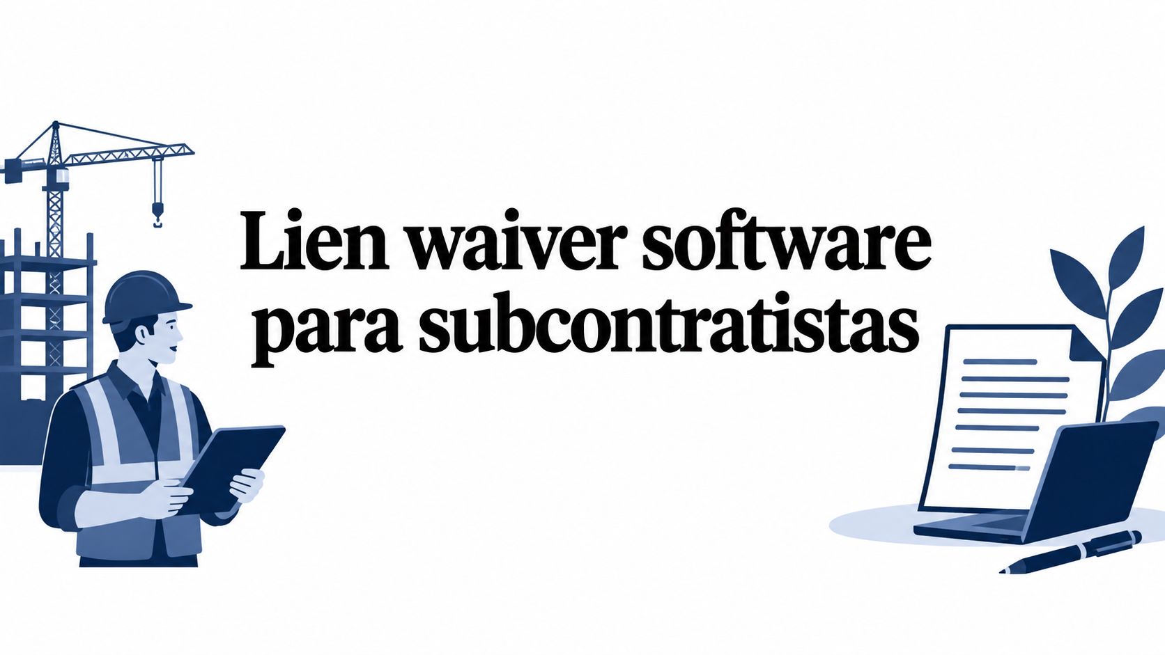 Lien waiver software para subcontratistas