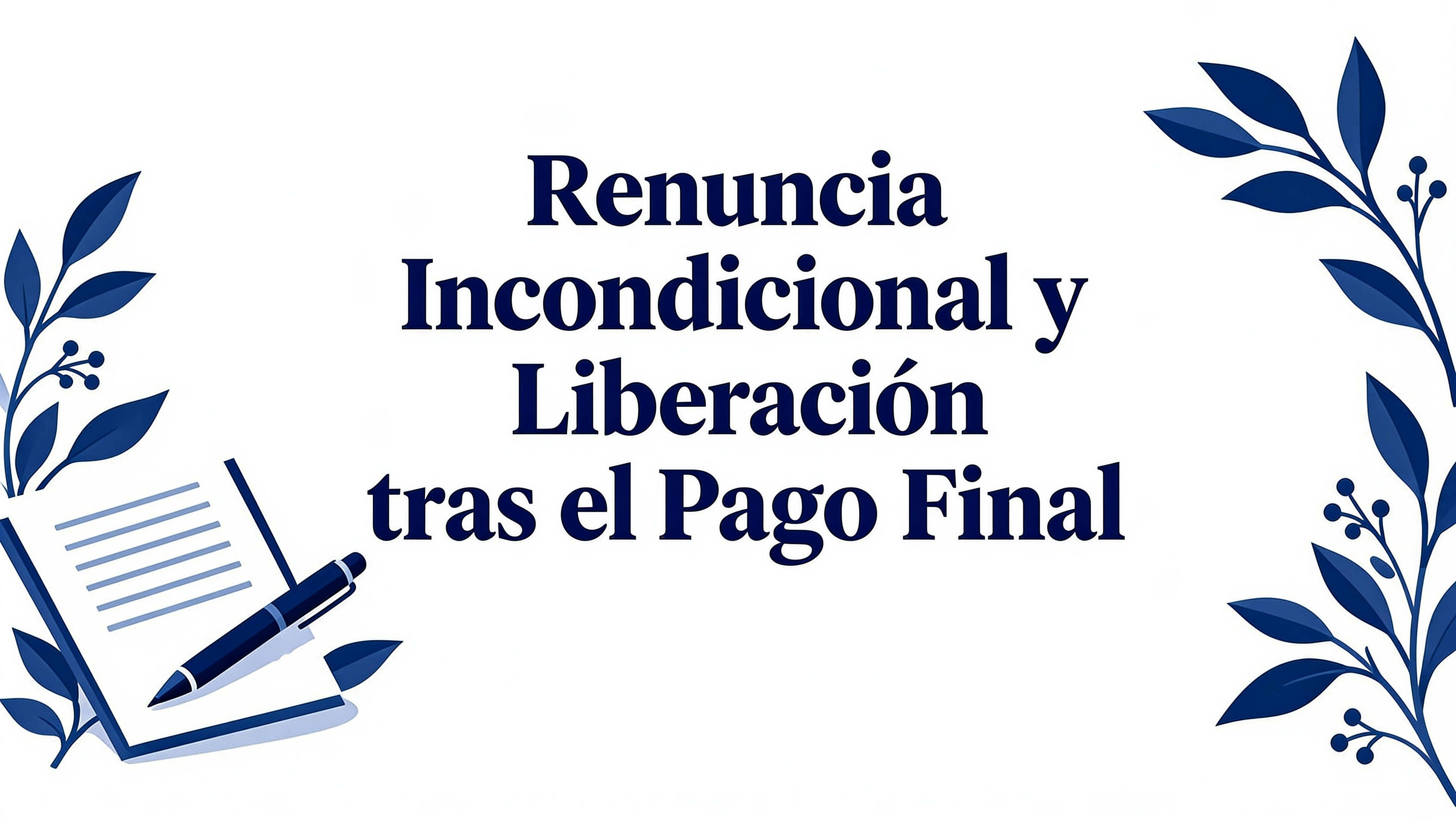 Unconditional Waiver and Release Upon Final Payment