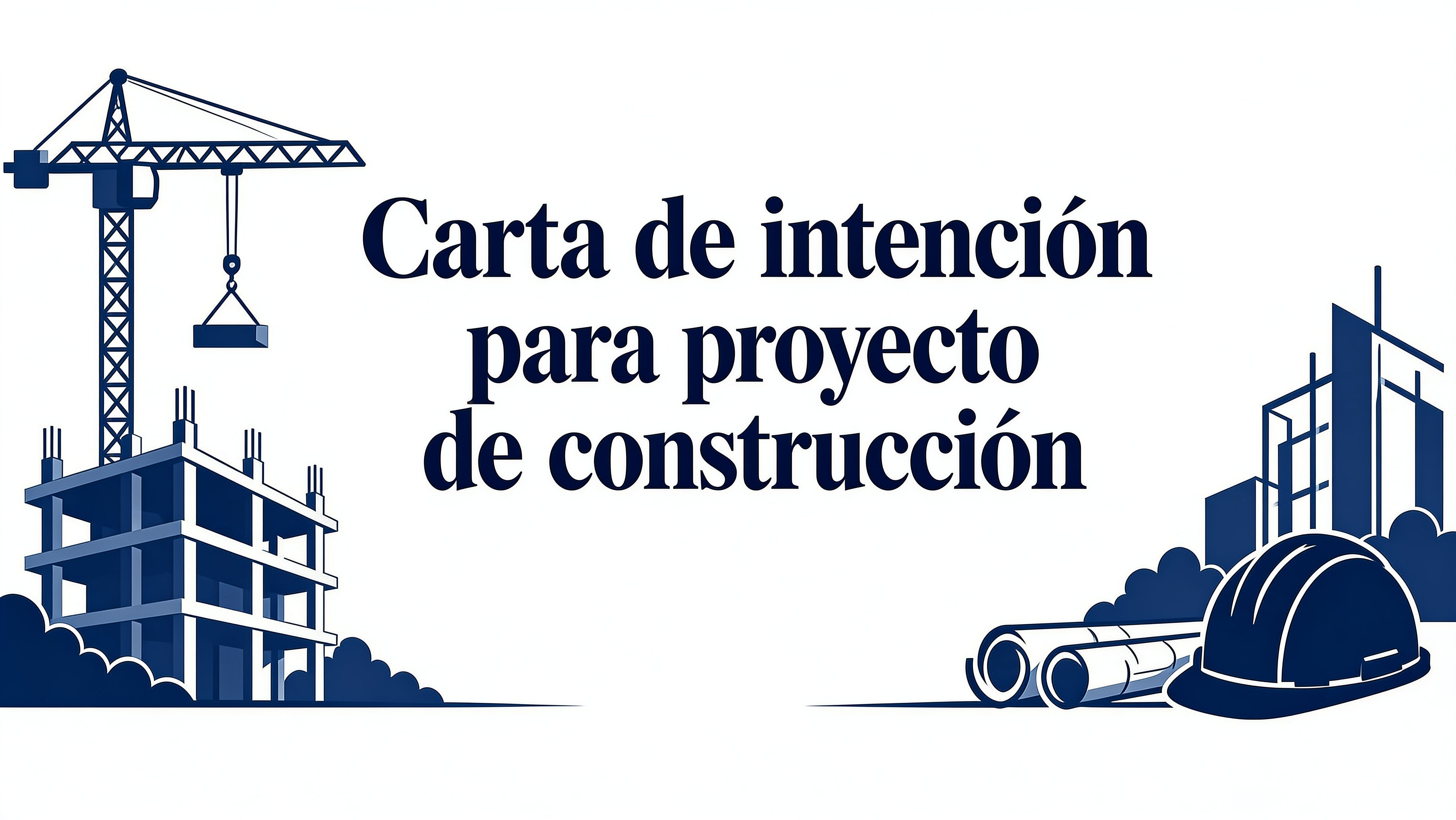 Letter of intent for construction project