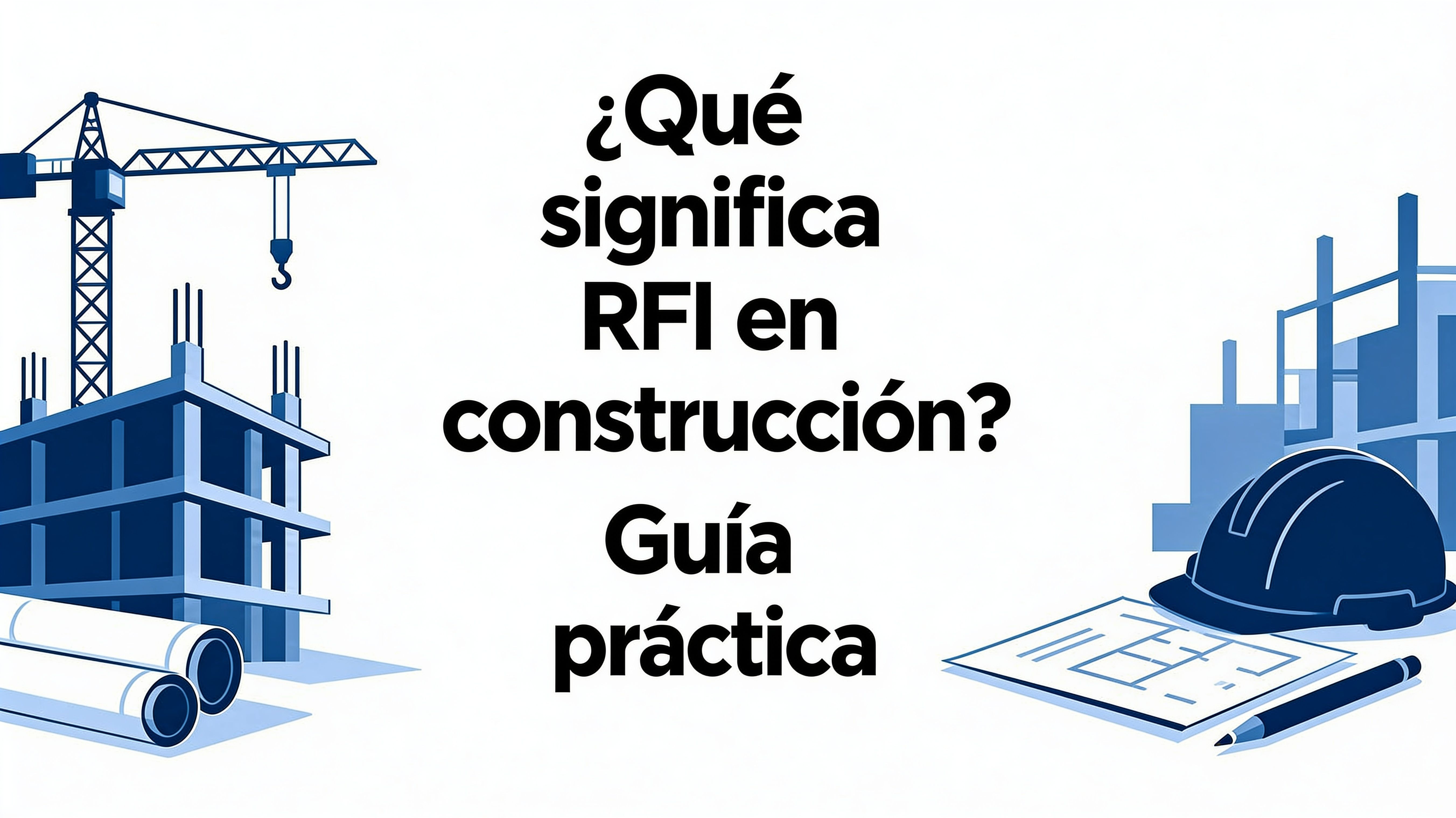 What does RFI stand for in construction? Guía práctica