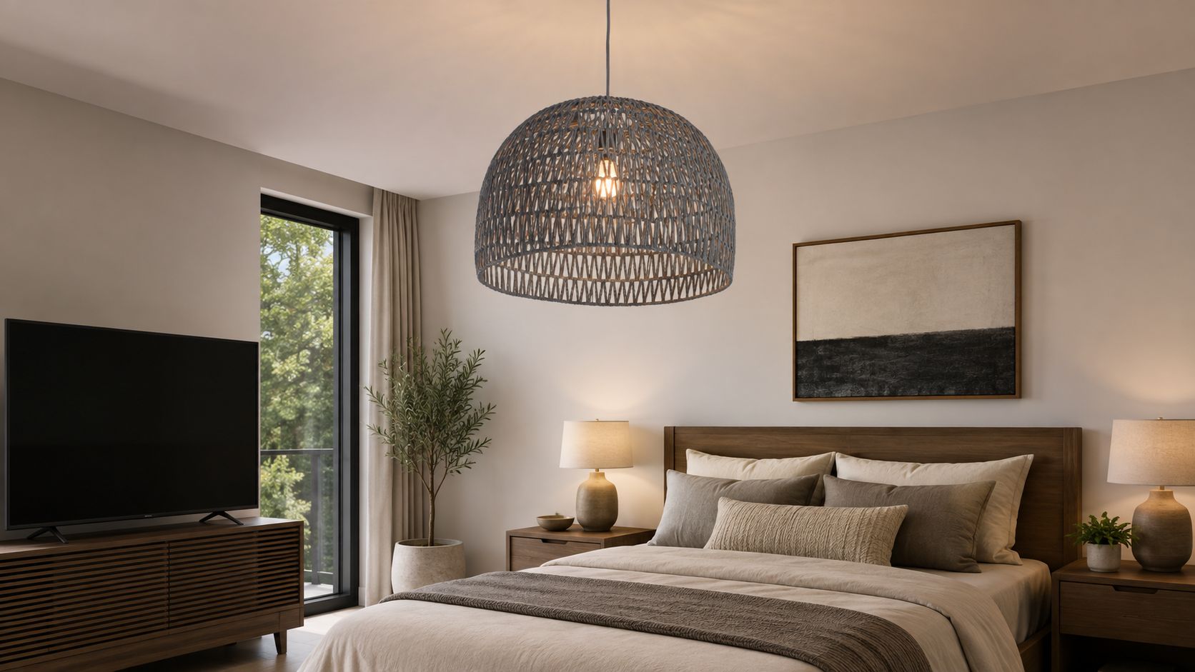 Paradise - Ceiling Lamp - Gray