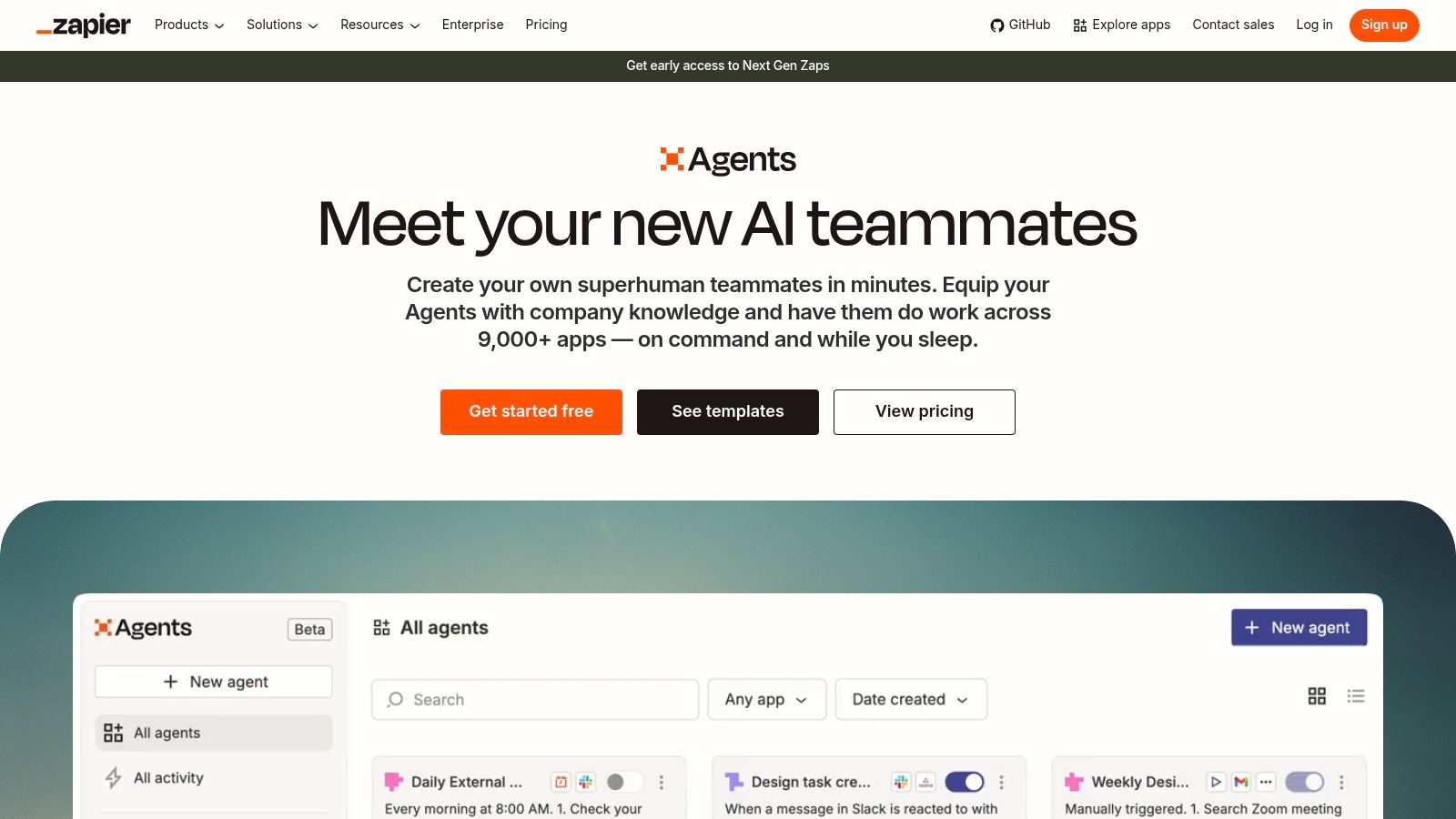 Zapier Agents