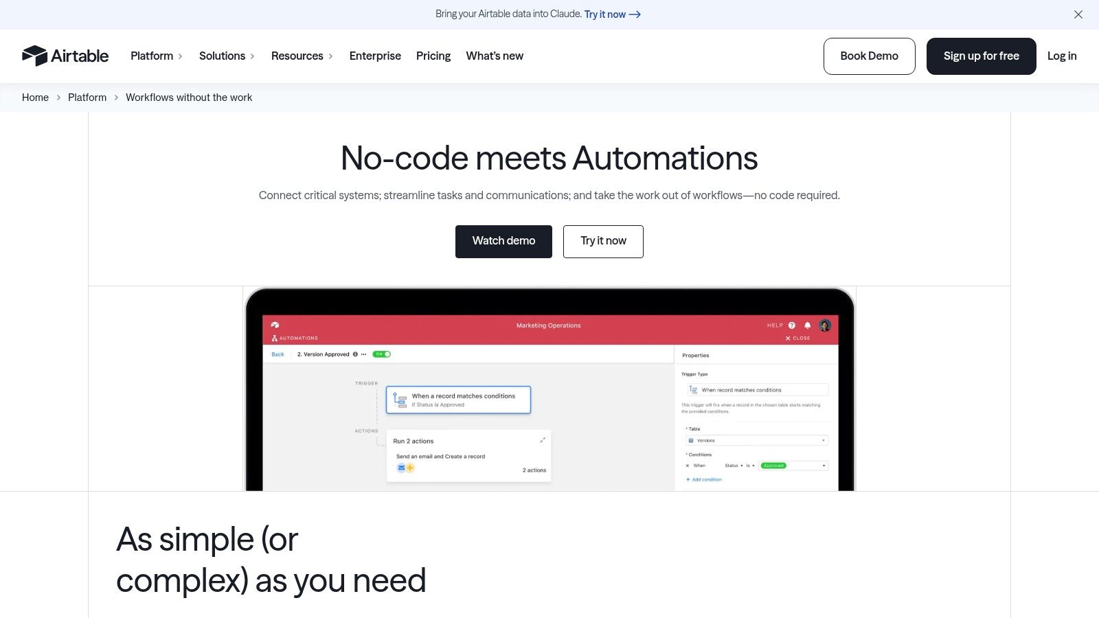 Airtable Automations