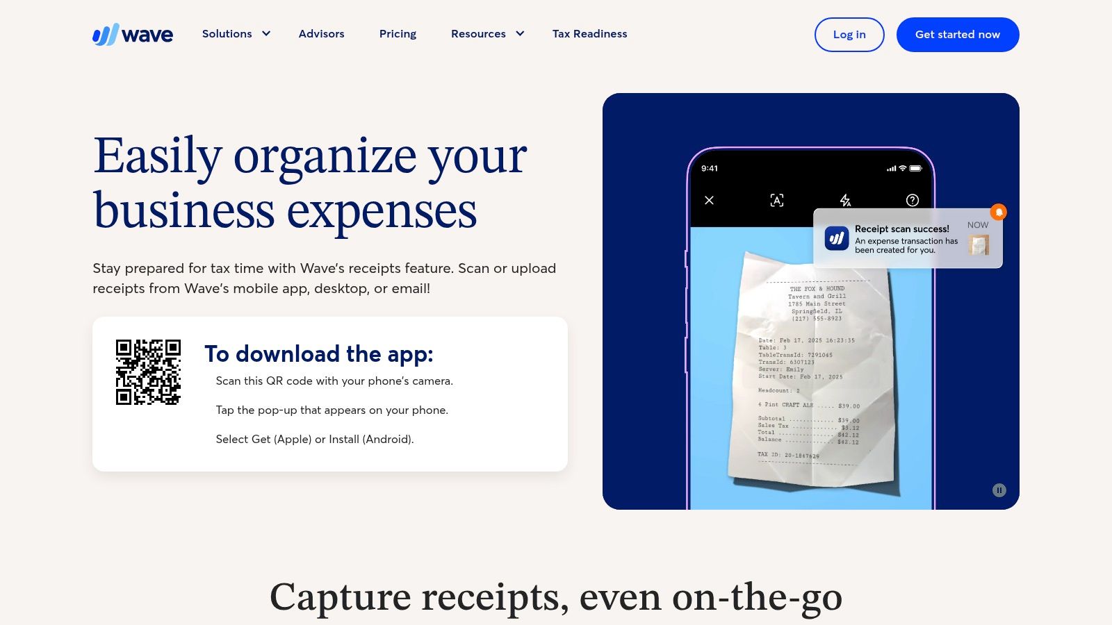 Wave Receipts