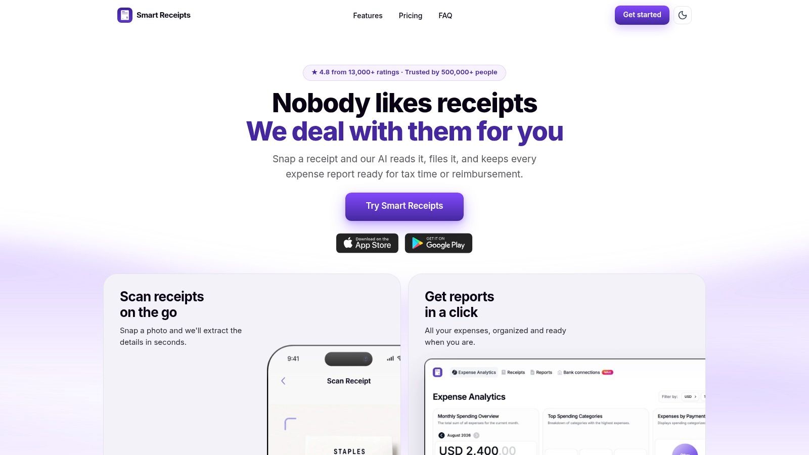Smart Receipts