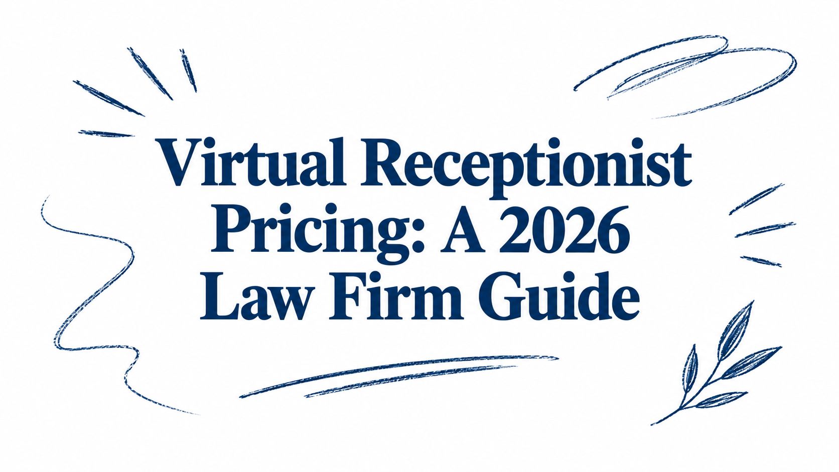 Virtual Receptionist Pricing: A 2026 Law Firm Guide