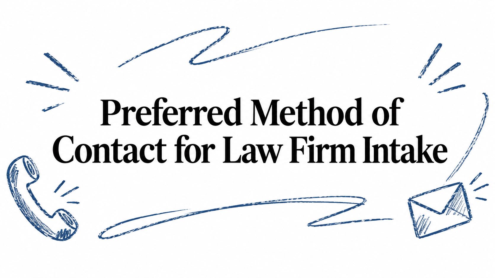 Preferred Method of Contact for Law Firm Intake