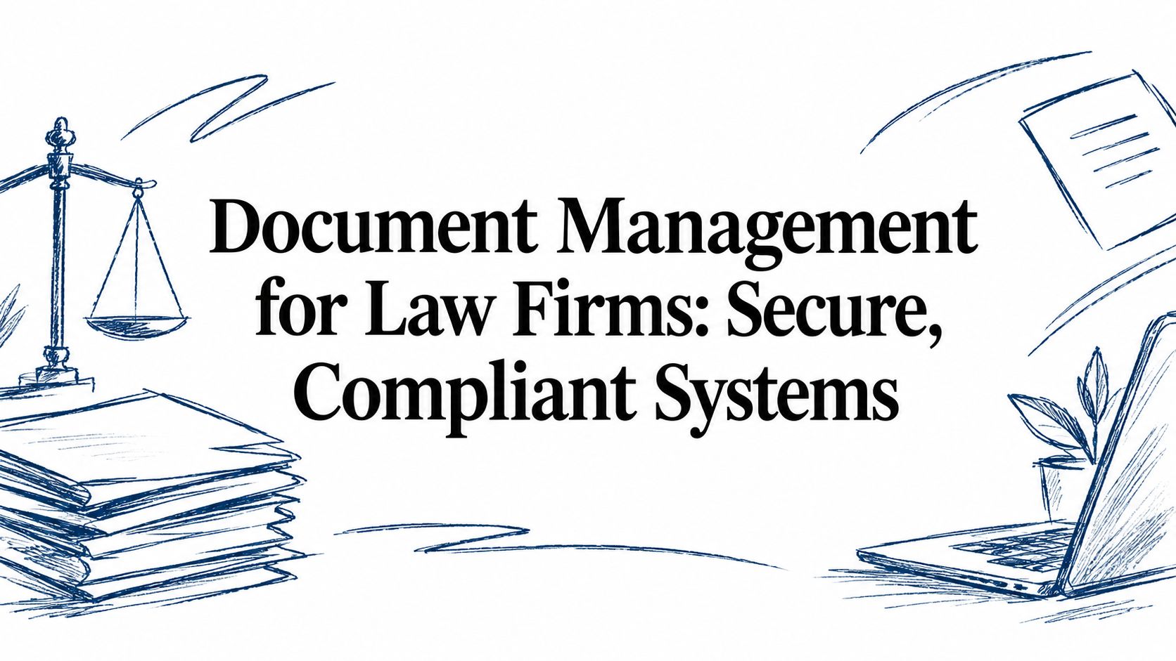 Document Management for Law Firms: Secure, Compliant Systems