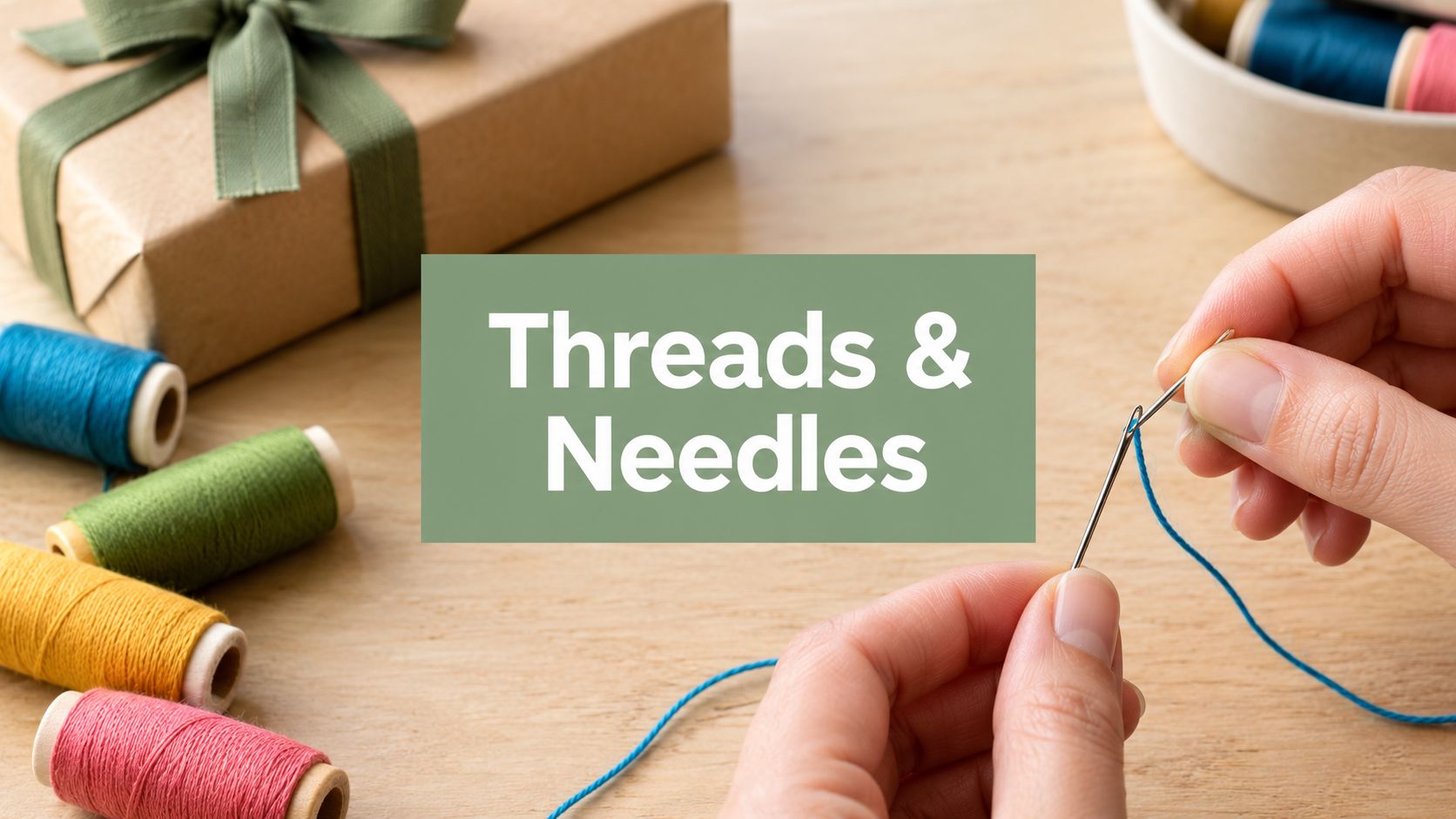 Threads and Needles: A Complete Guide for Sewing and Gifting