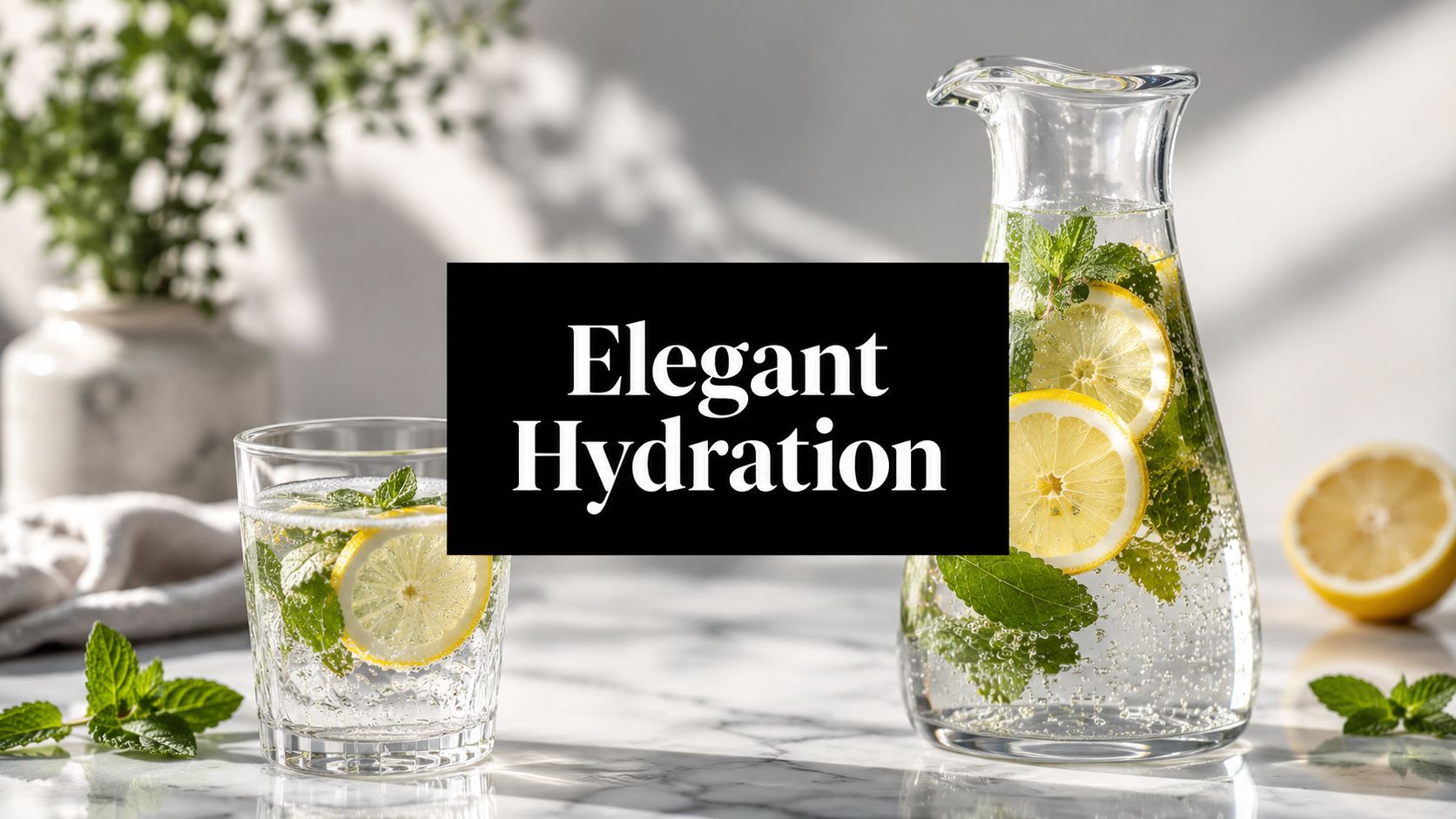 Flavored Fizzy Water: A Guide to Elegant Hydration