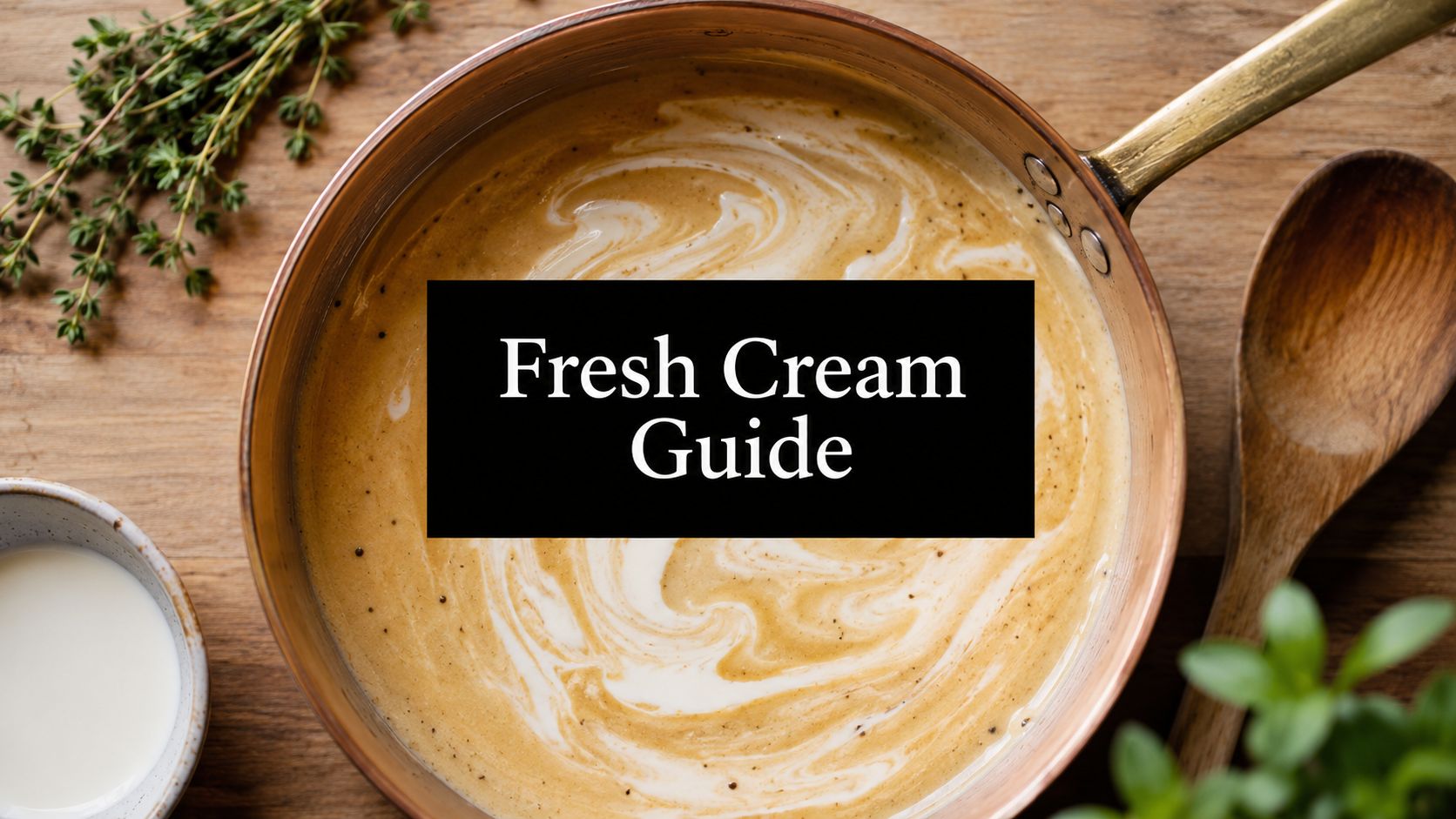 Fresh Cream for Cooking: A UAE Chef's Guide