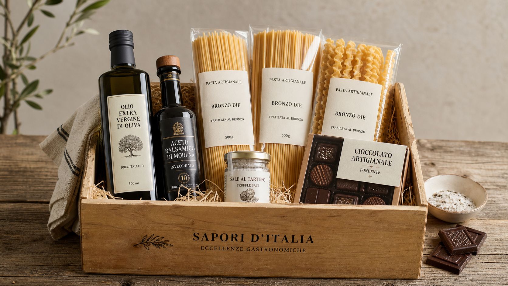 Gift Hampers for Men: Italian Gourmet Guide