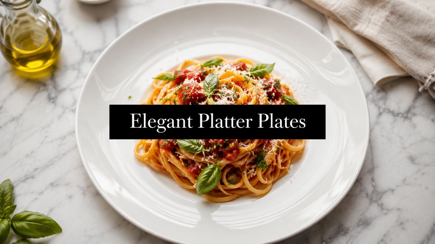 Platter Dinner Plates: A Guide to Elegant Italian Dining