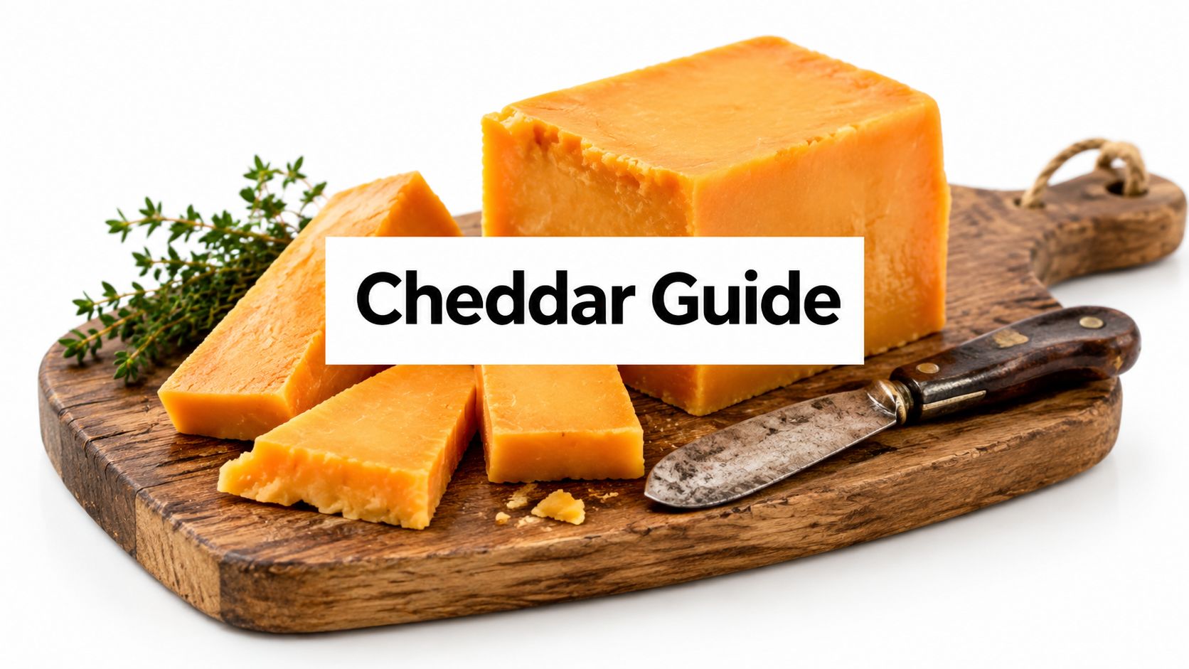 How to Choose, Cut, and Serve a Cheddar Cheese Block