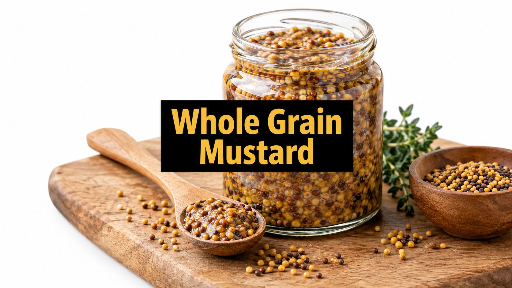 Whole Grain Mustard Guide Flavour Uses and Pairings