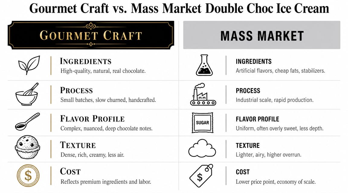 Gourmet Craft Versus Mass Market