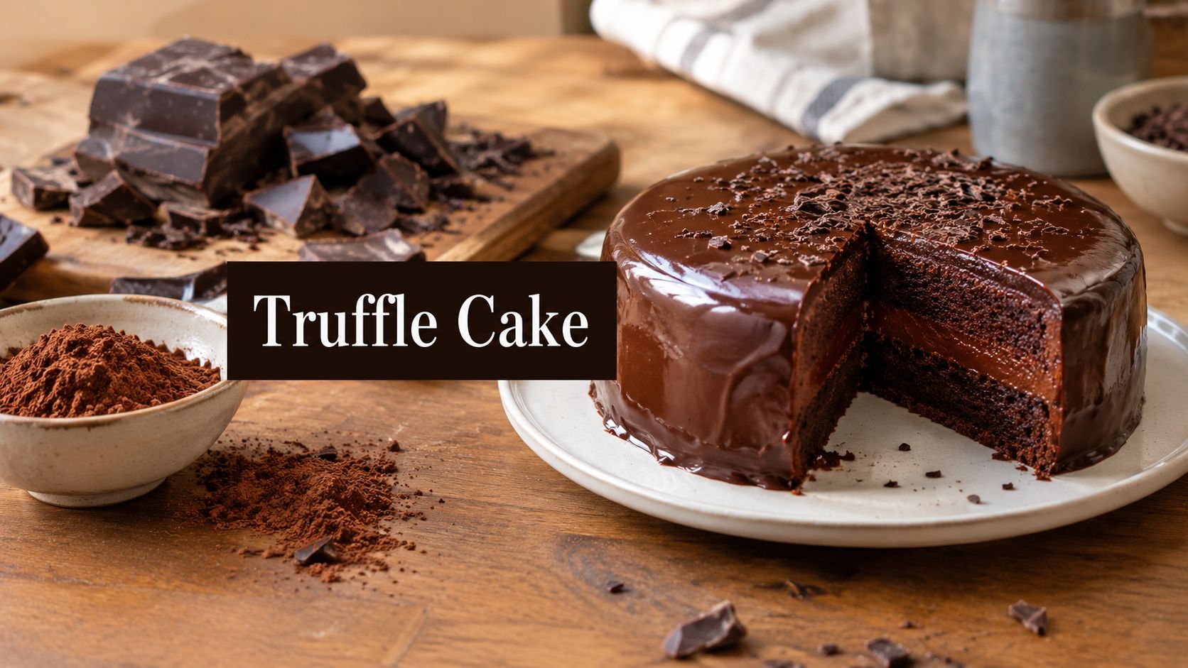 How to Master an Italian Chocolate Truffle Cake at Home