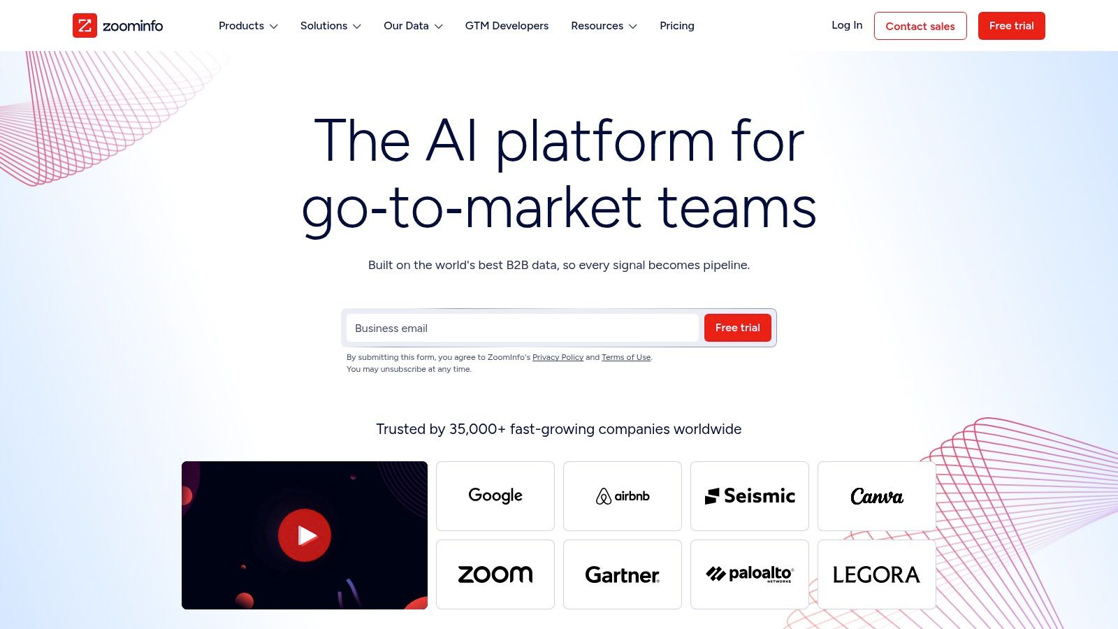 ZoomInfo MarketingOS within ZoomInfo platform