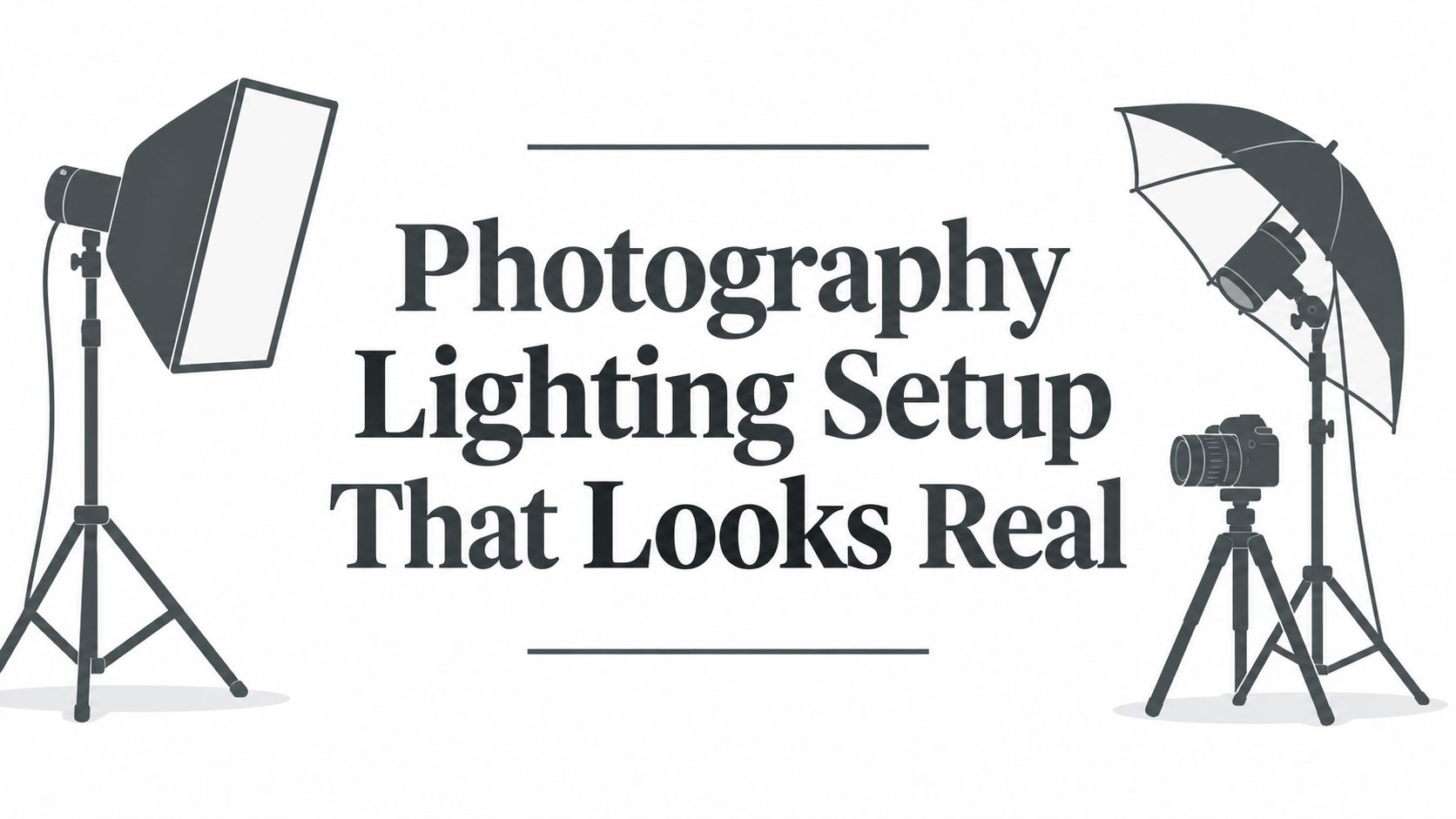 Photography Lighting Setup That Looks Real