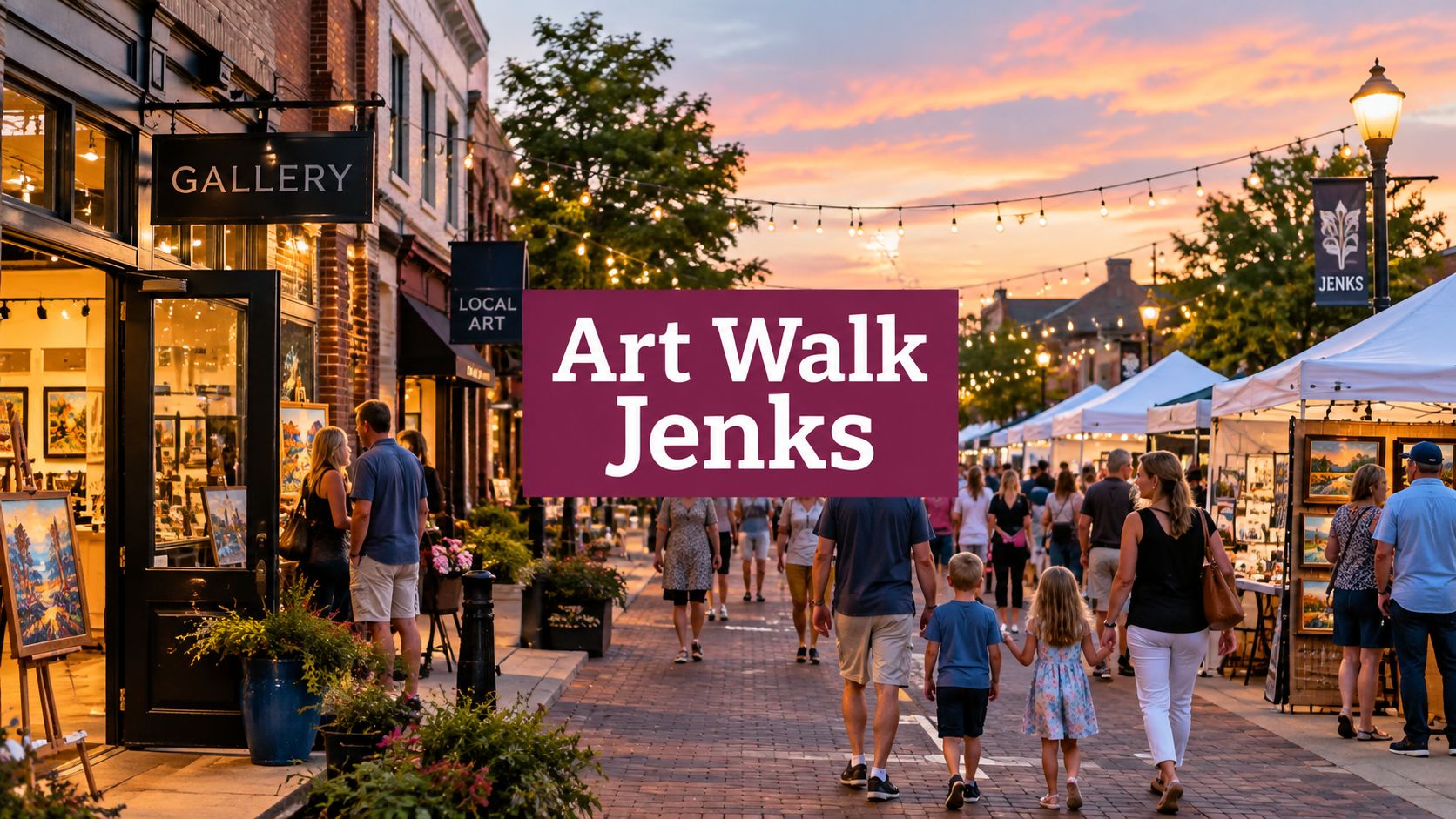 Downtown Art Walk in Jenks: A Local Guide