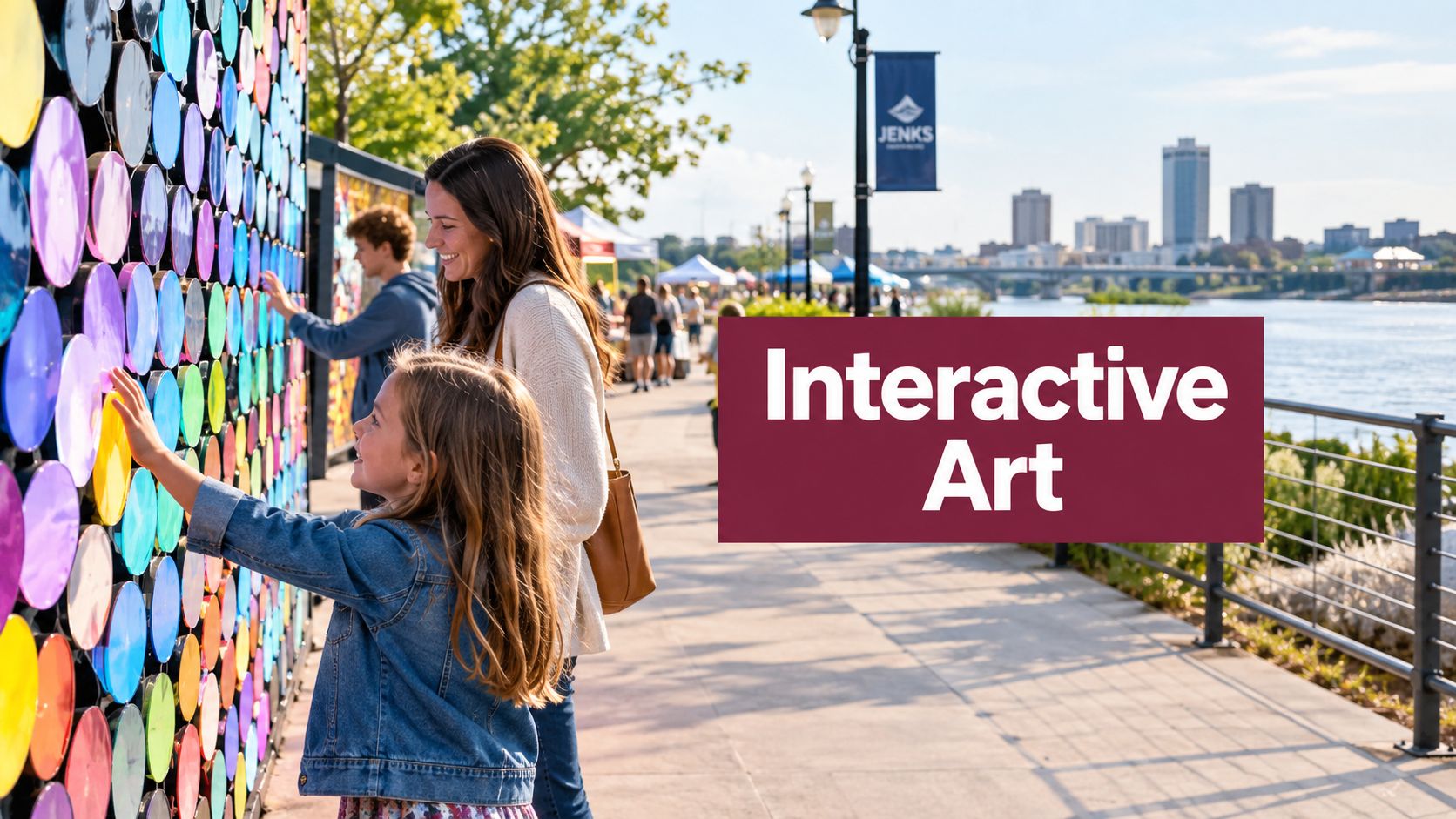 Interactive Public Art Installations in Jenks