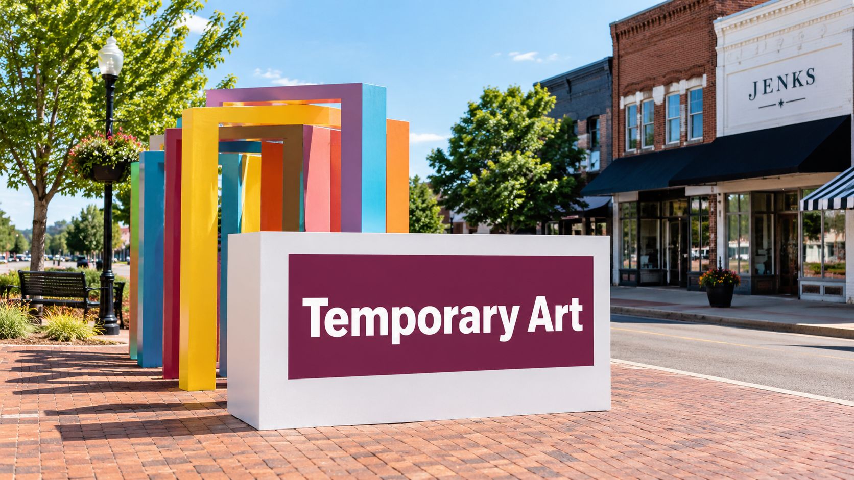 Temporary Public Art Installations in Jenks