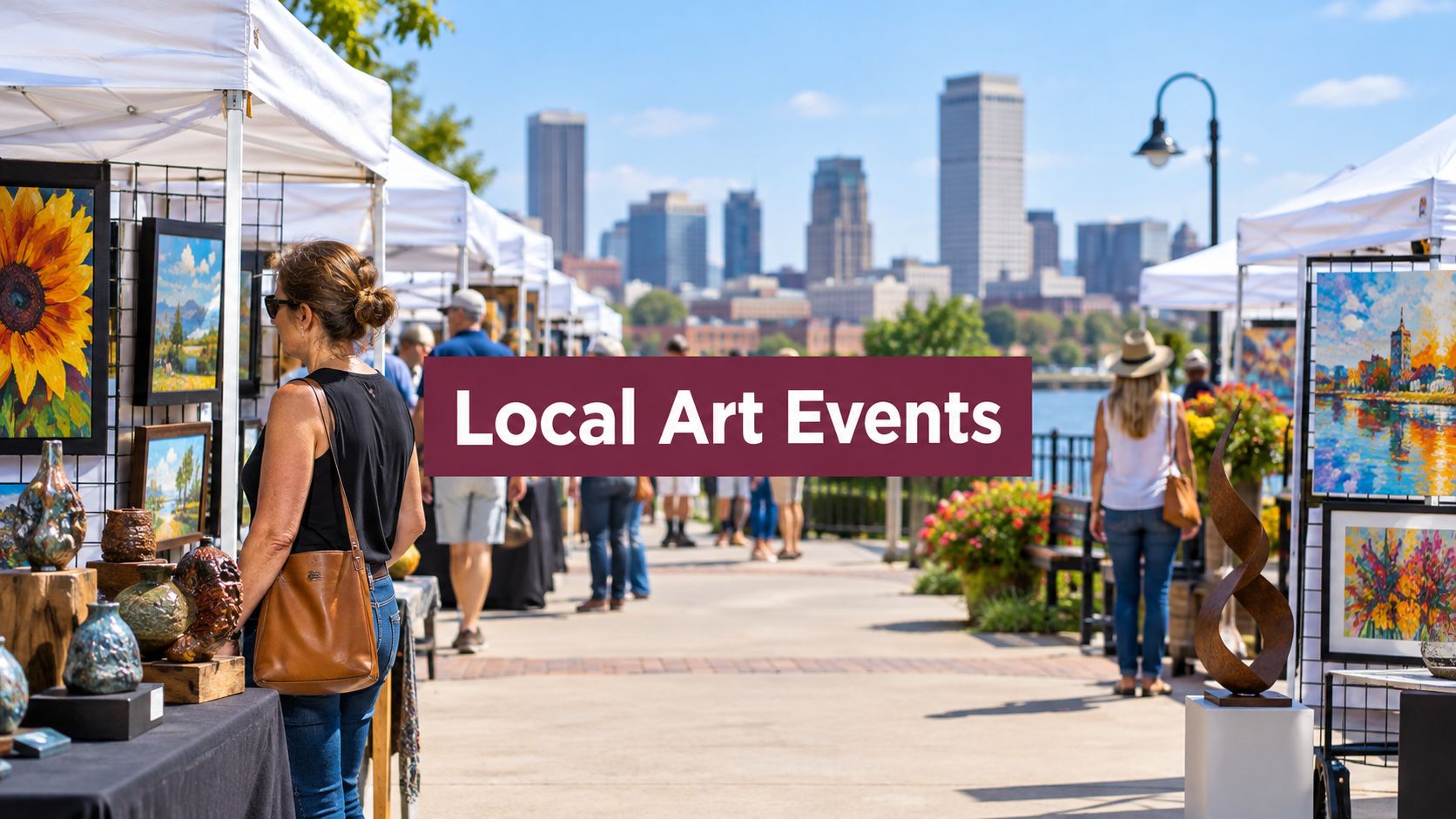Local Art Events Near Jenks and Tulsa
