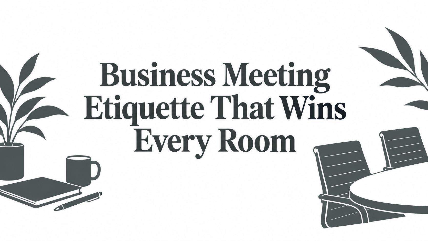 Business Meeting Etiquette That Wins Every Room