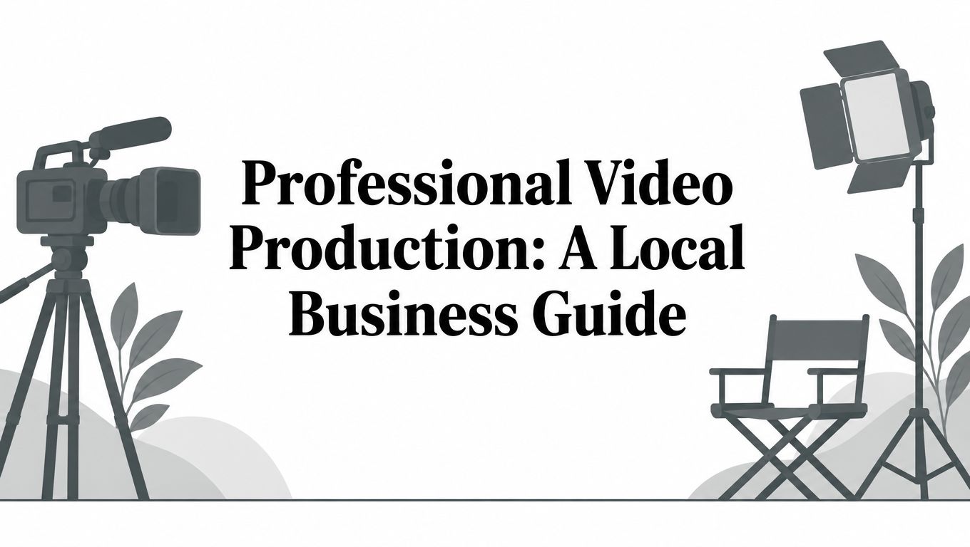 Professional Video Production: A Local Business Guide