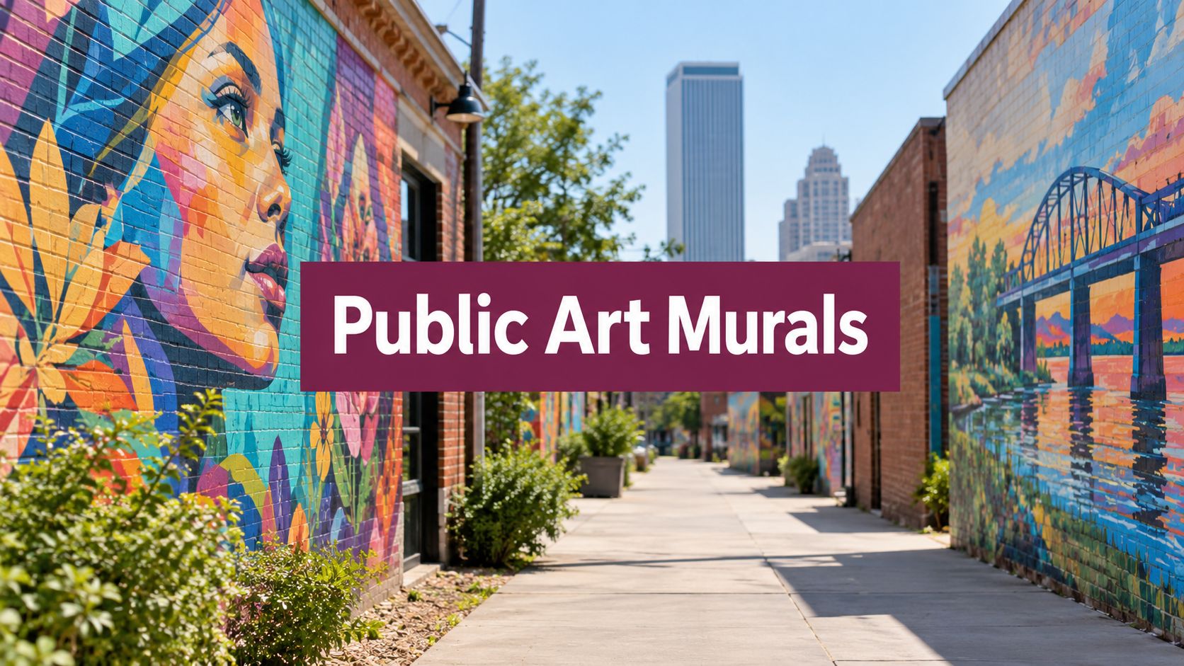 8 Public Art Murals to See Around Jenks and Tulsa