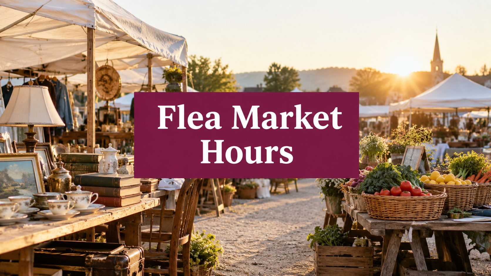 Flea Market Hours in Jenks and Tulsa: A Local Guide