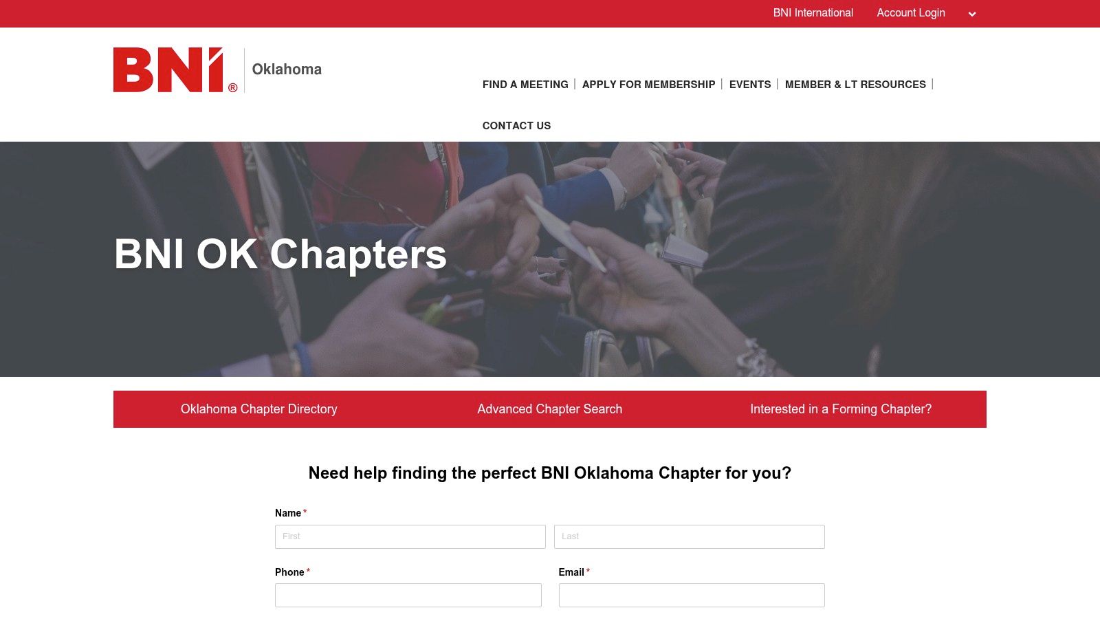BNI Oklahoma, Tulsa‑Area Referral Chapters