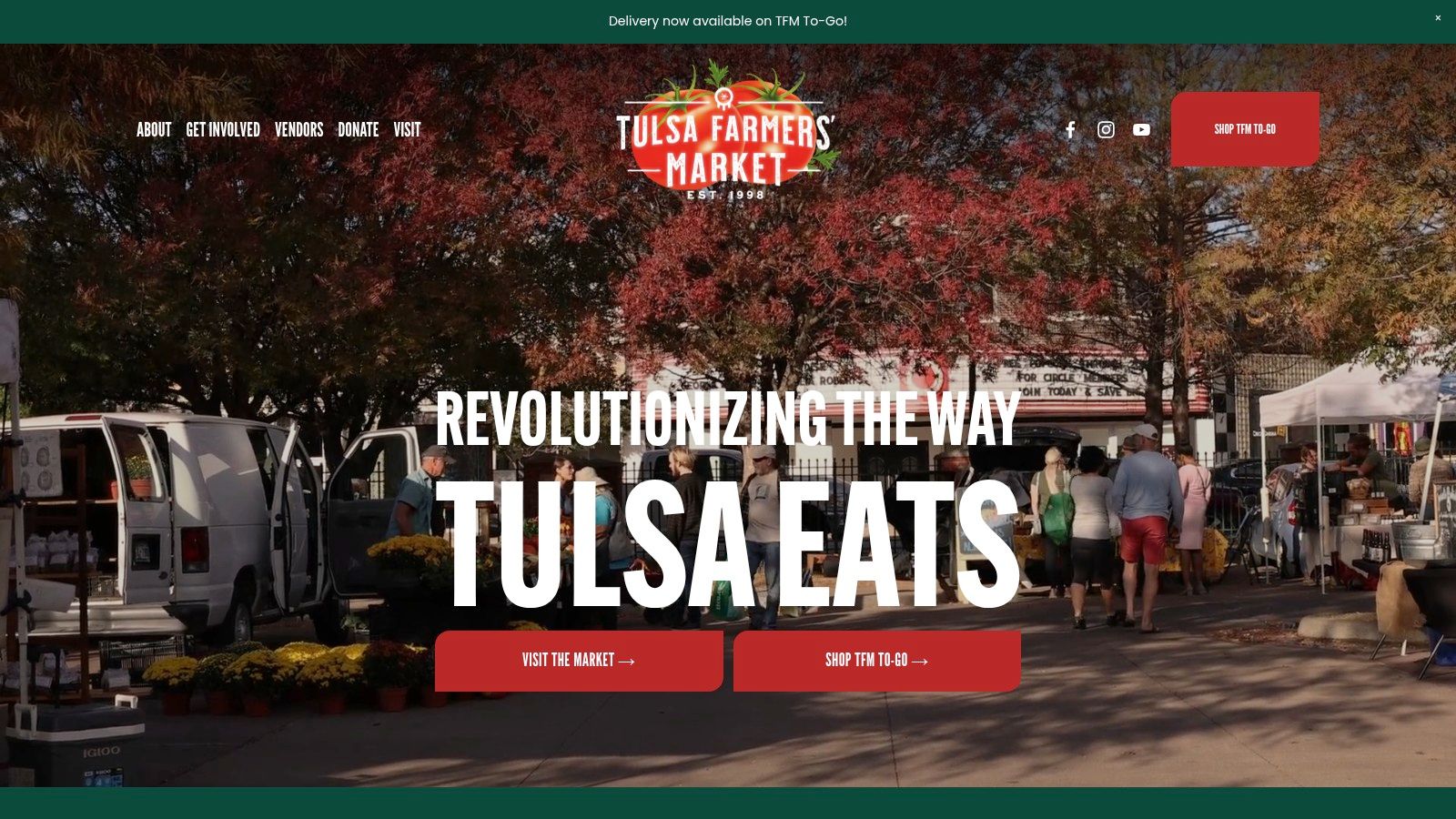 Tulsa Farmers' Market in Kendall Whittier