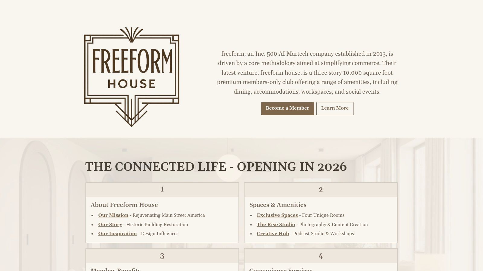 Freeform House