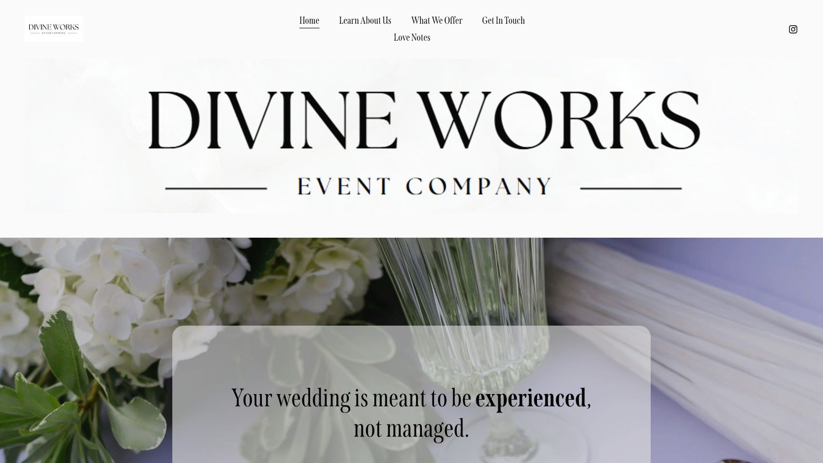 Divine Works Event Company