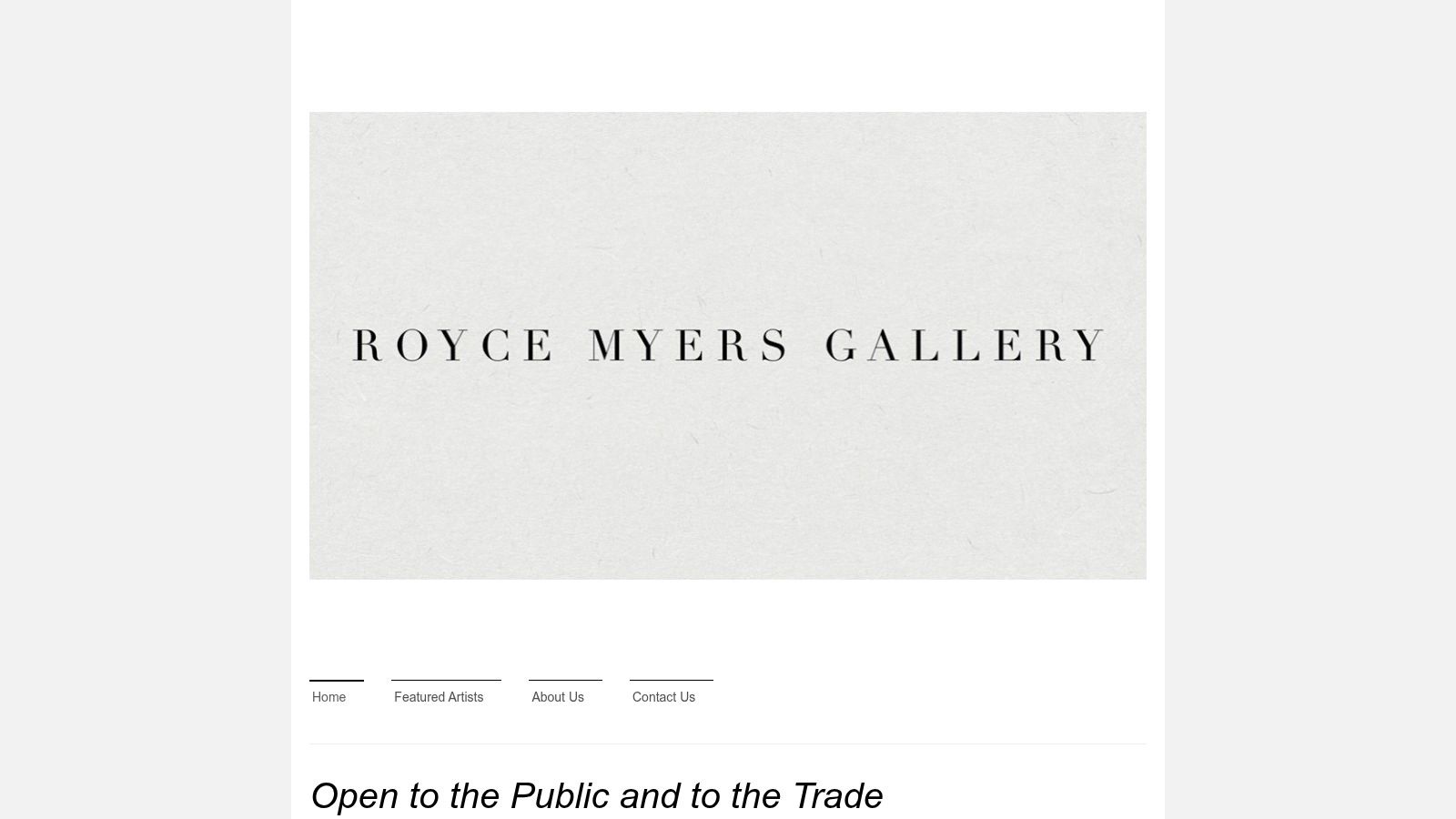 Royce Myers Gallery