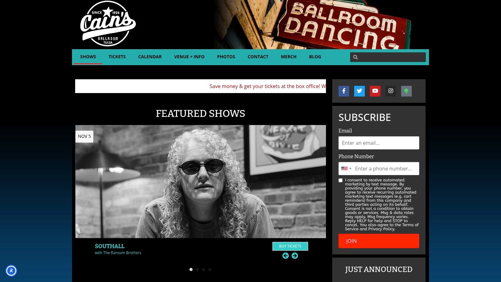 Cain's Ballroom